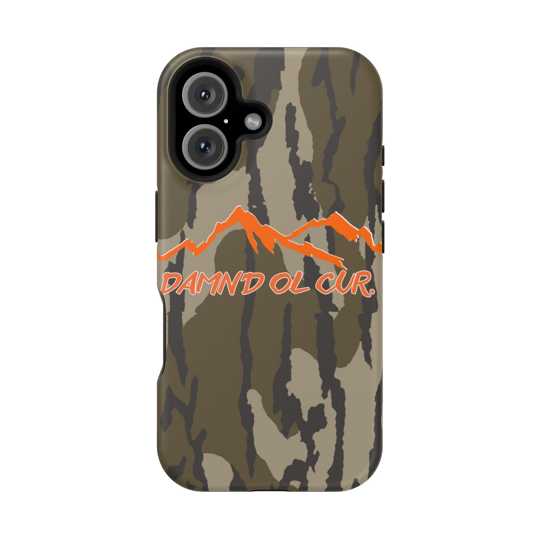 Camo Mountain Impact-Resistant Phone Case — 'Damn'd O'Clur' Outdoor Protective Cover