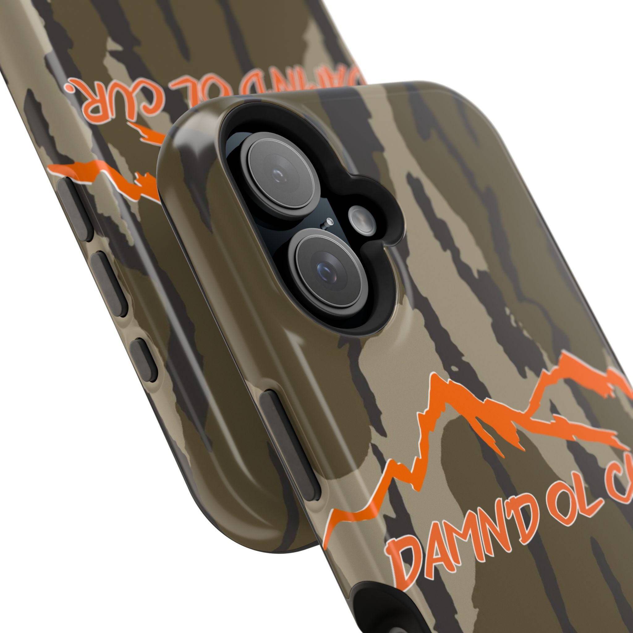 Camo Mountain Impact-Resistant Phone Case — 'Damn'd O'Clur' Outdoor Protective Cover