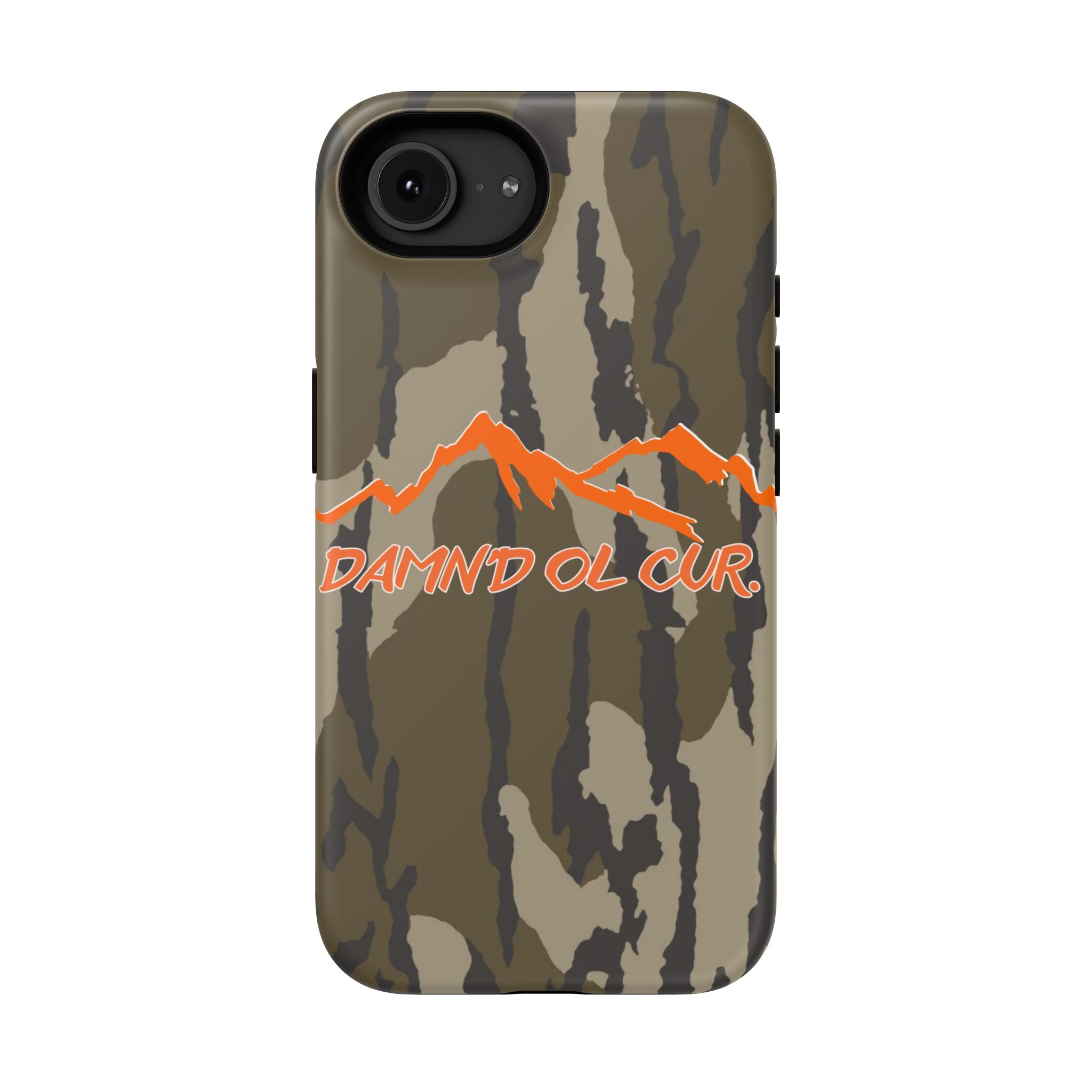 Camo Mountain Impact-Resistant Phone Case — 'Damn'd O'Clur' Outdoor Protective Cover
