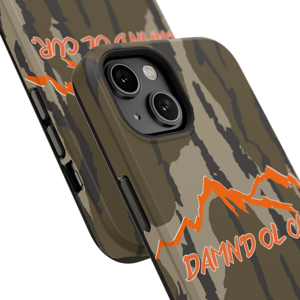 Camo Mountain Impact-Resistant Phone Case — 'Damn'd O'Clur' Outdoor Protective Cover