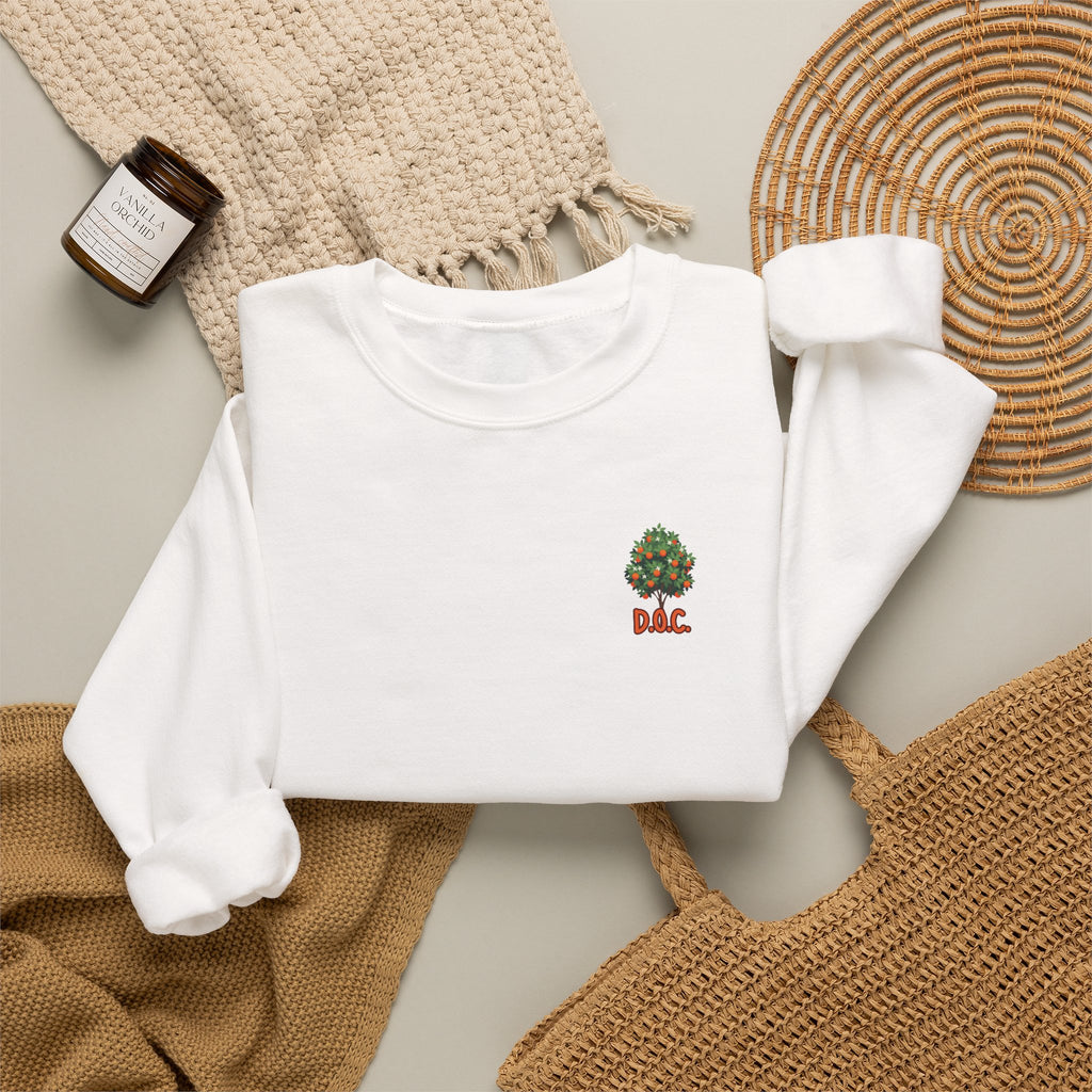 Tree Crest Crewneck Sweatshirt —