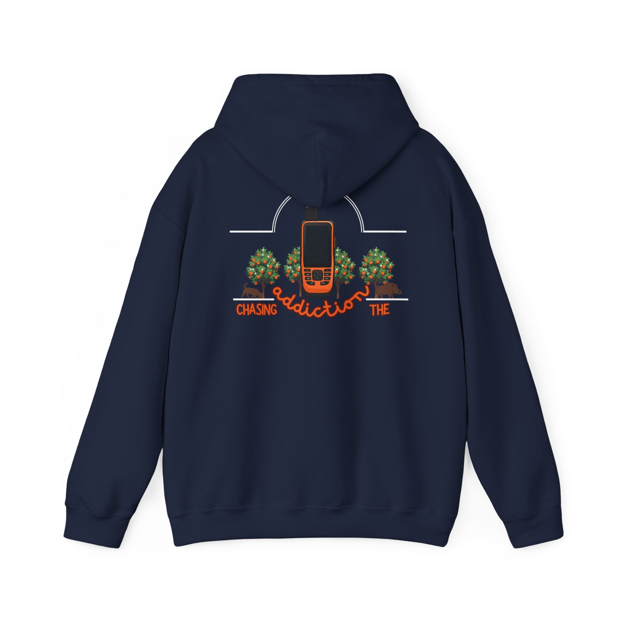 Tree Emblem Hoodie - Tiny Green Tree with DAC Text Chest Logo