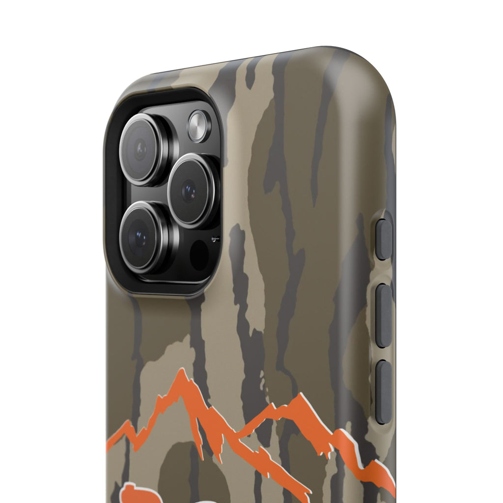 Camouflage Impact-Resistant Phone Case — D.O.C. Mountain Logo