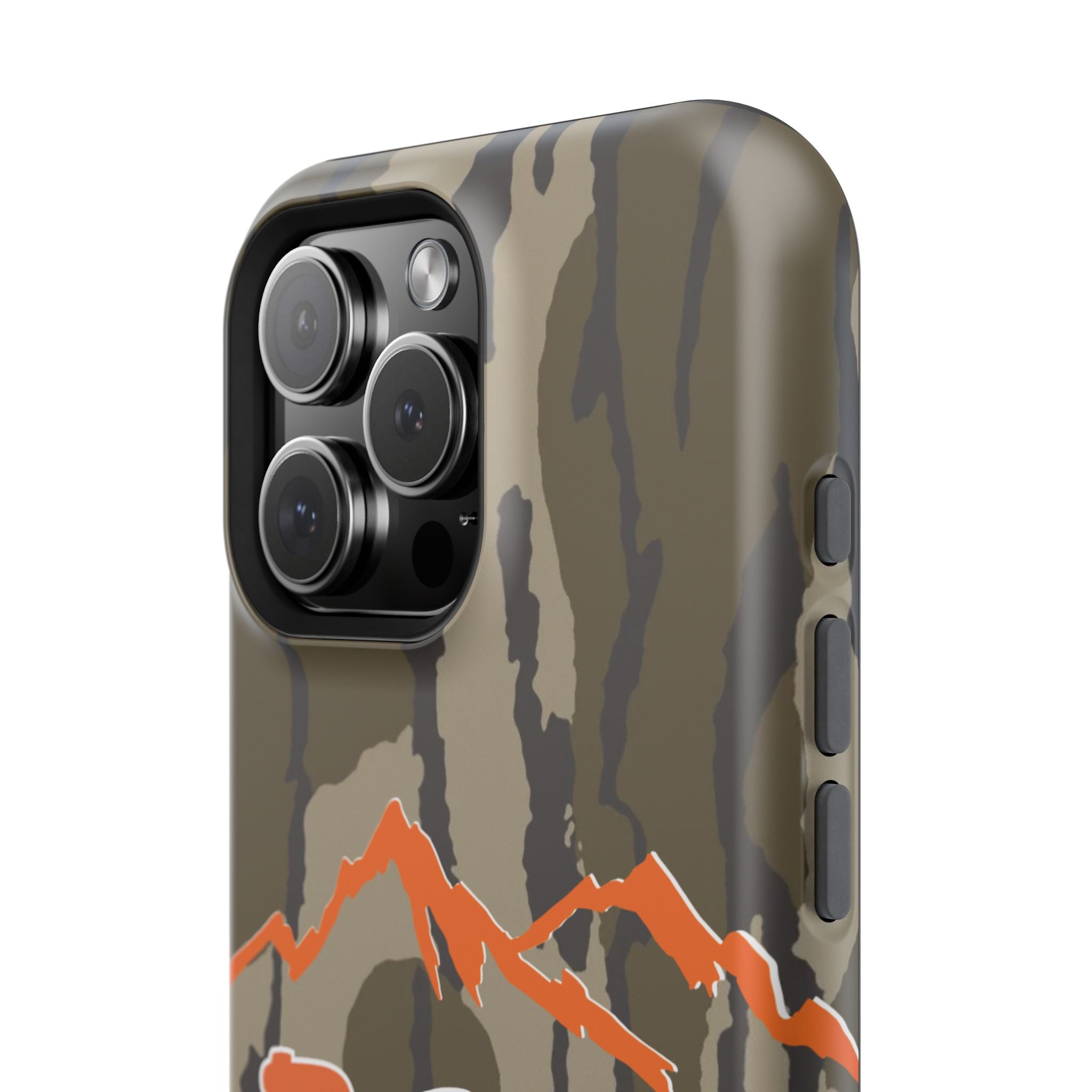 Camouflage Impact-Resistant Phone Case — D.O.C. Mountain Logo