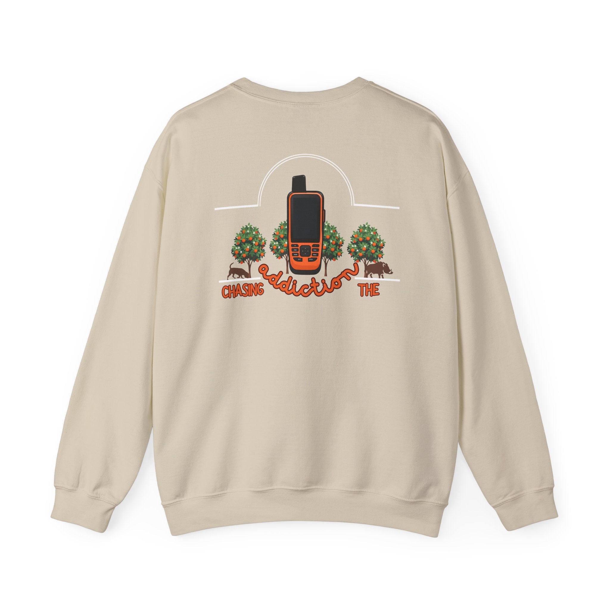 Tree Crest Crewneck Sweatshirt —