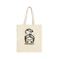 Canvas Tote Bag — #HuntingLife Headwrap Graphic Eco Shopper