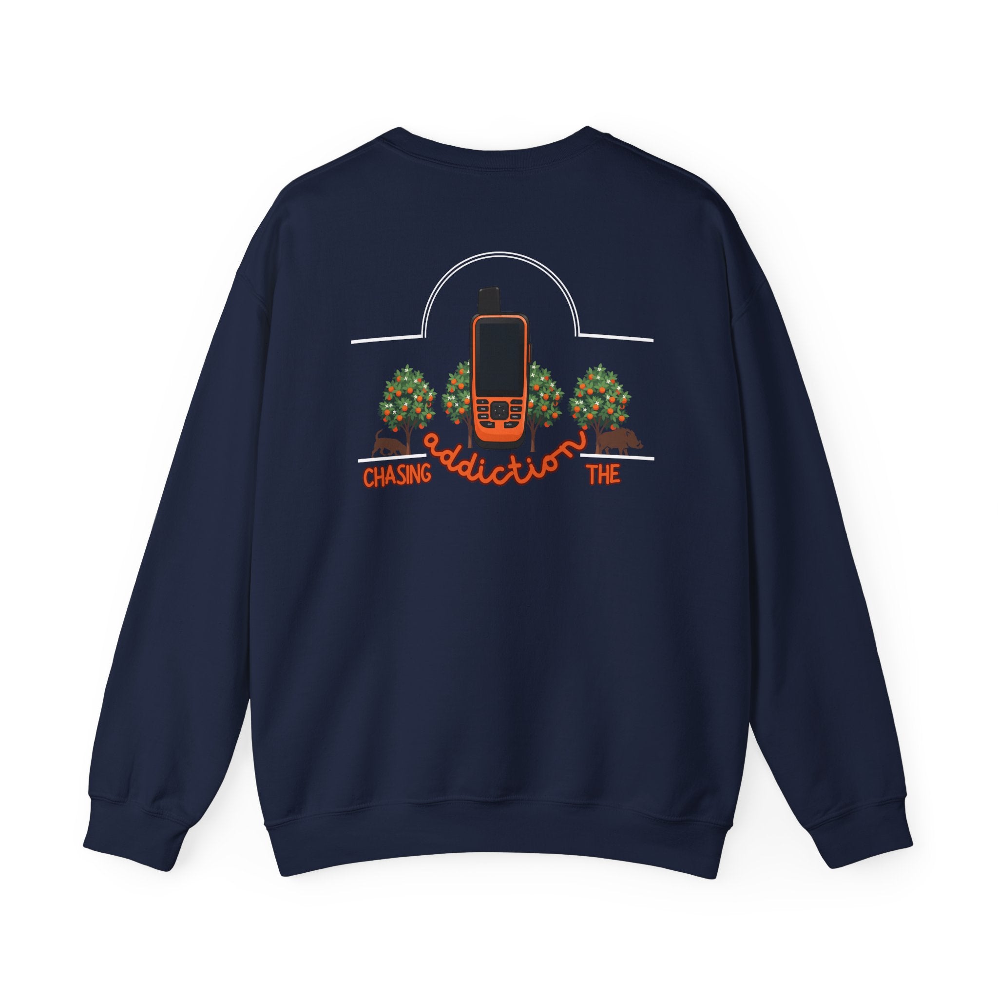 Tree Crest Crewneck Sweatshirt —
