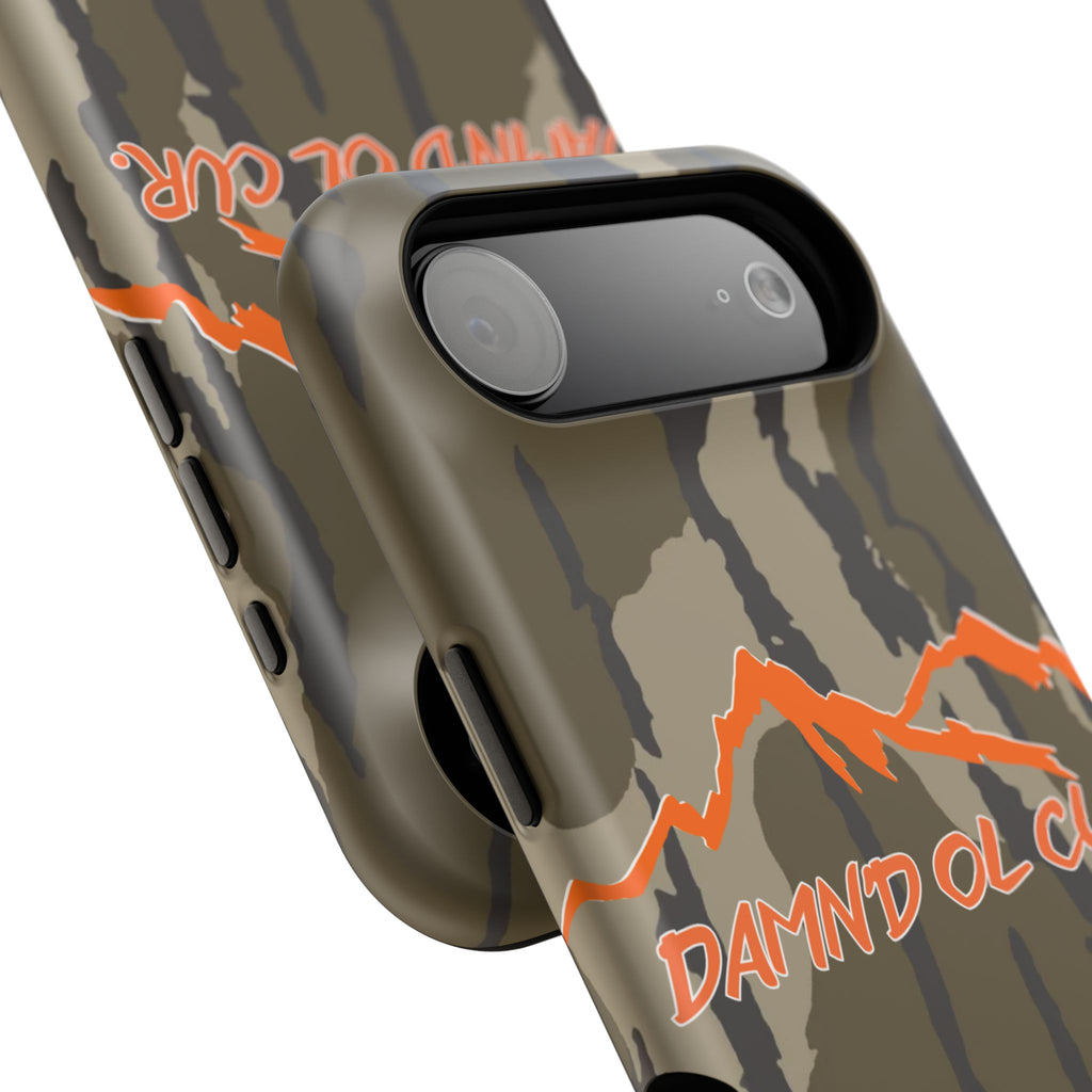 Camo Mountain Impact-Resistant Phone Case — 'Damn'd O'Clur' Outdoor Protective Cover