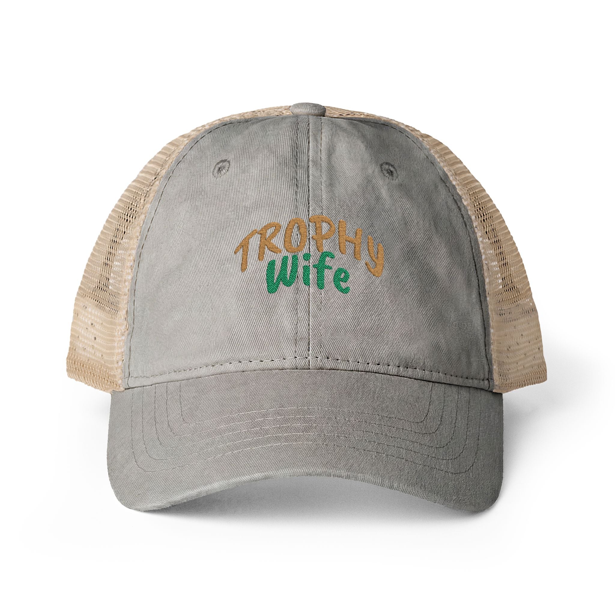 Women's Washed Mesh-Back Cap