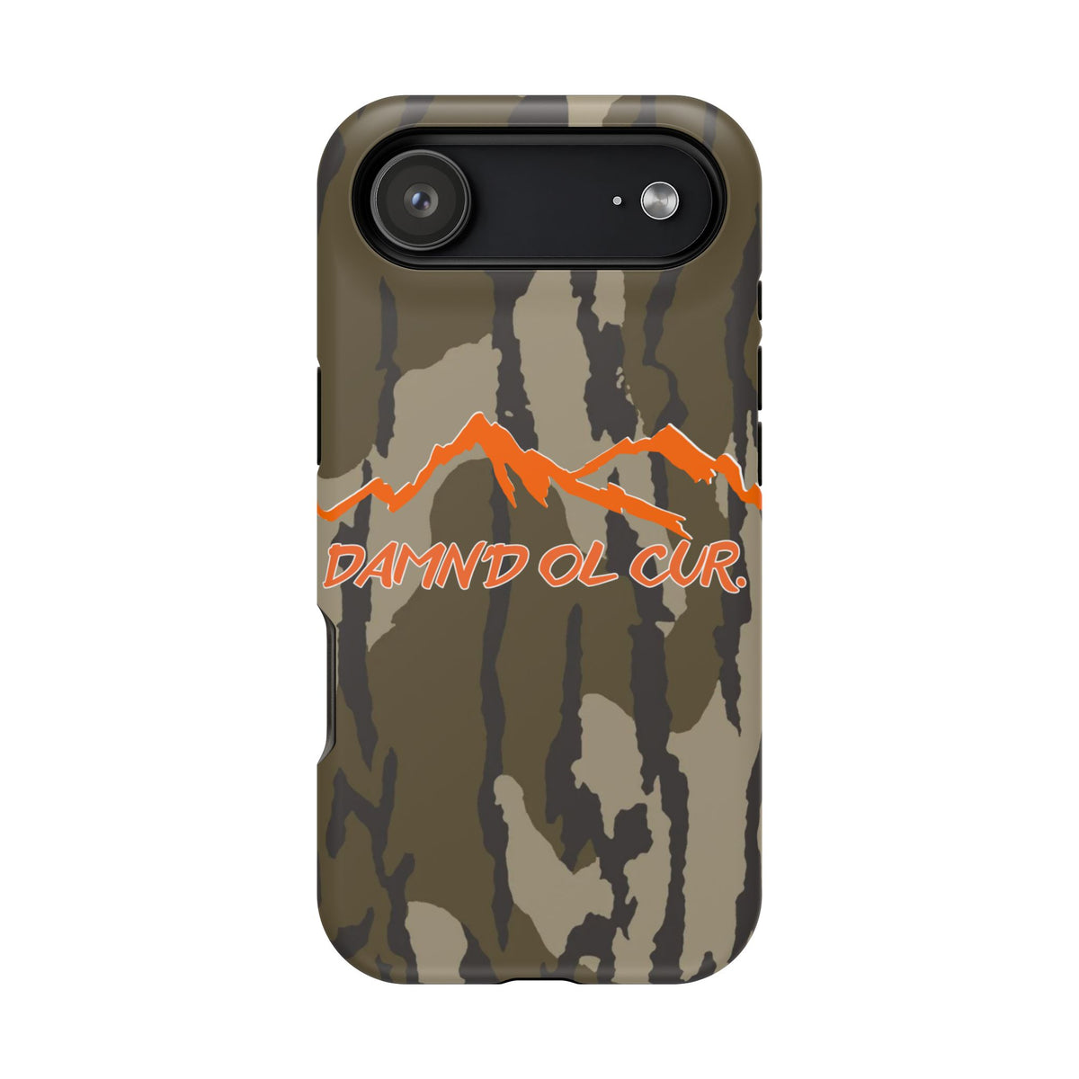 Camo Mountain Impact-Resistant Phone Case — 'Damn'd O'Clur' Outdoor Protective Cover