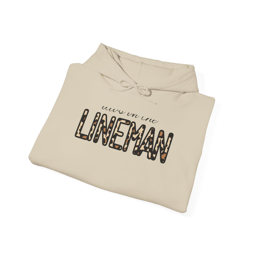 Lineman Hoodie – "dibs on the Lineman" Graphic Pullover