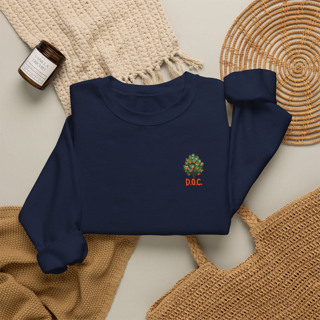 Tree Crest Crewneck Sweatshirt —