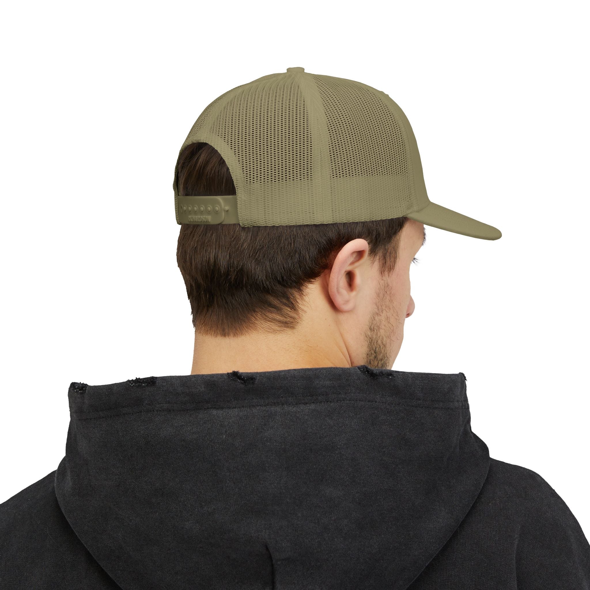 Damn'd Ol Cur Trucker Cap -Mountain Snapback Hat