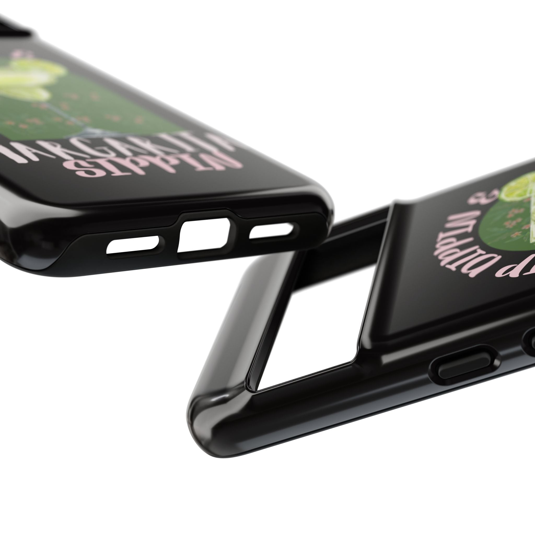Margarita Sippin' Phone Case – 'Chip Dippin & Margarita Sippin' Cocktail Graphic