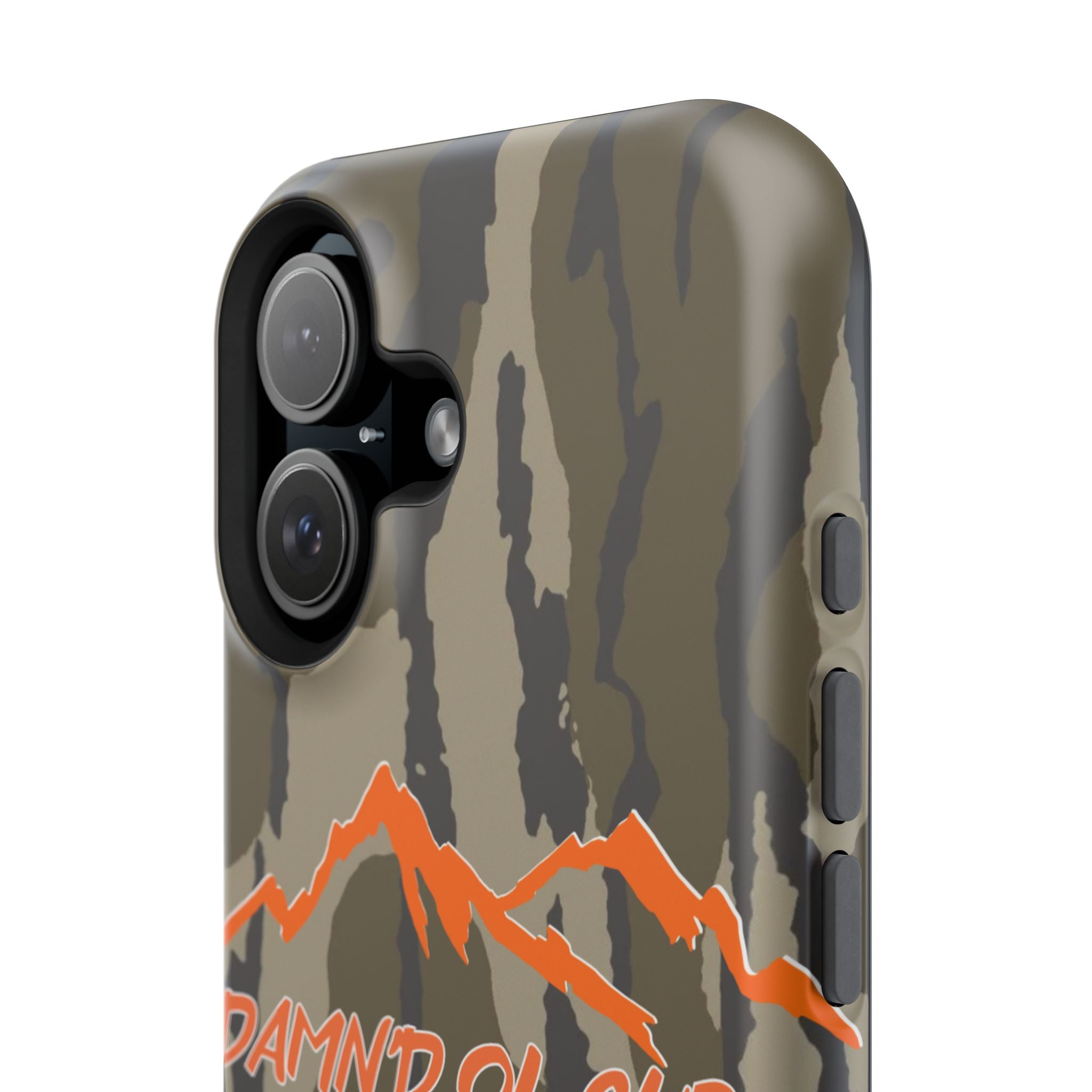 Camo Mountain Impact-Resistant Phone Case — 'Damn'd O'Clur' Outdoor Protective Cover