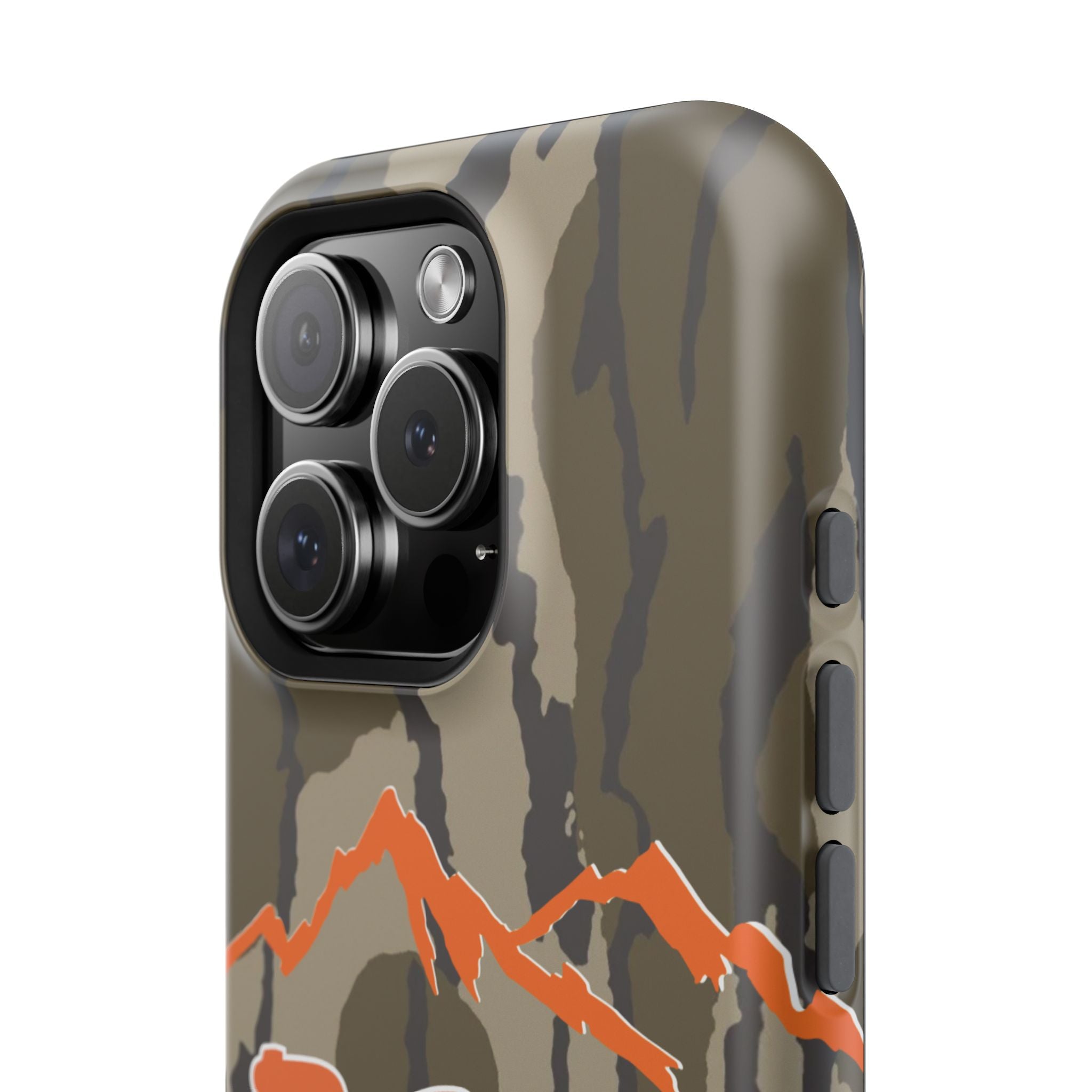Camouflage Impact-Resistant Phone Case — D.O.C. Mountain Logo