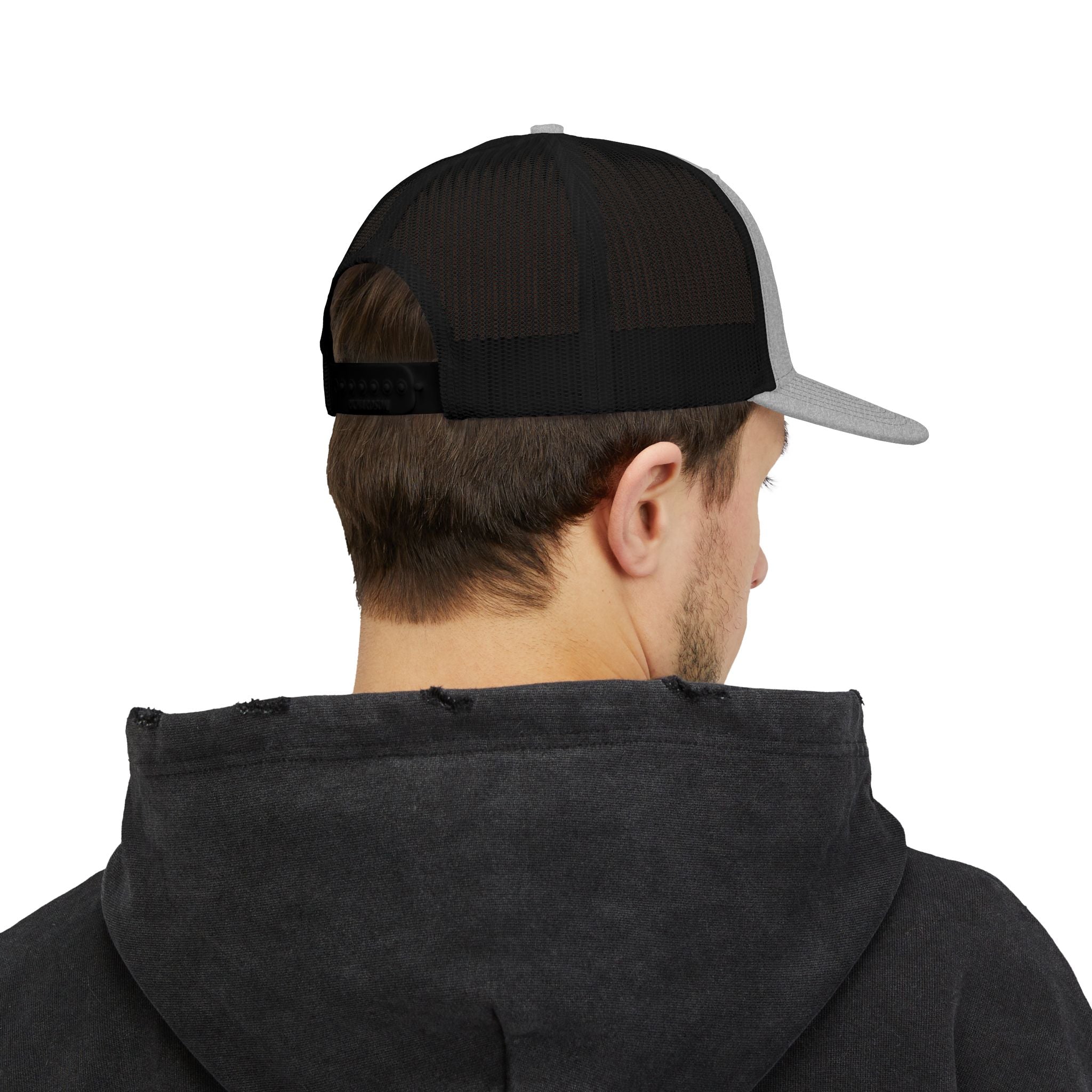 Damn'd Ol Cur Trucker Cap -Mountain Snapback Hat
