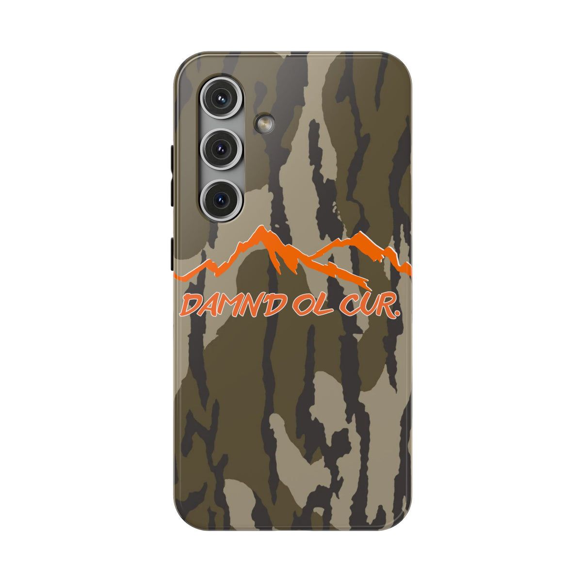 Camo Mountain Impact-Resistant Phone Case — 'Damn'd O'Clur' Outdoor Protective Cover