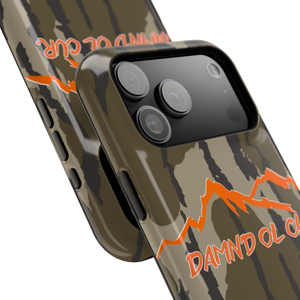 Camo Mountain Impact-Resistant Phone Case — 'Damn'd O'Clur' Outdoor Protective Cover