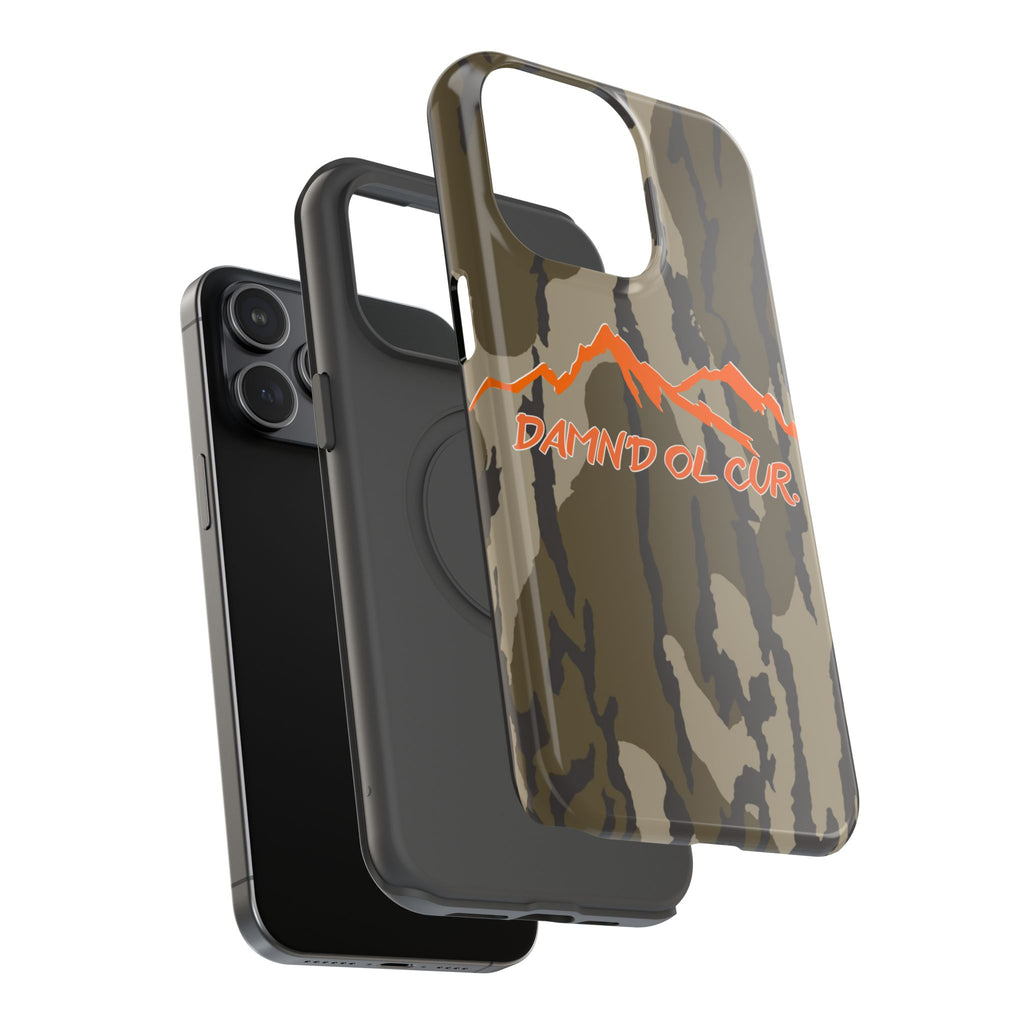 Camo Mountain Impact-Resistant Phone Case — 'Damn'd O'Clur' Outdoor Protective Cover