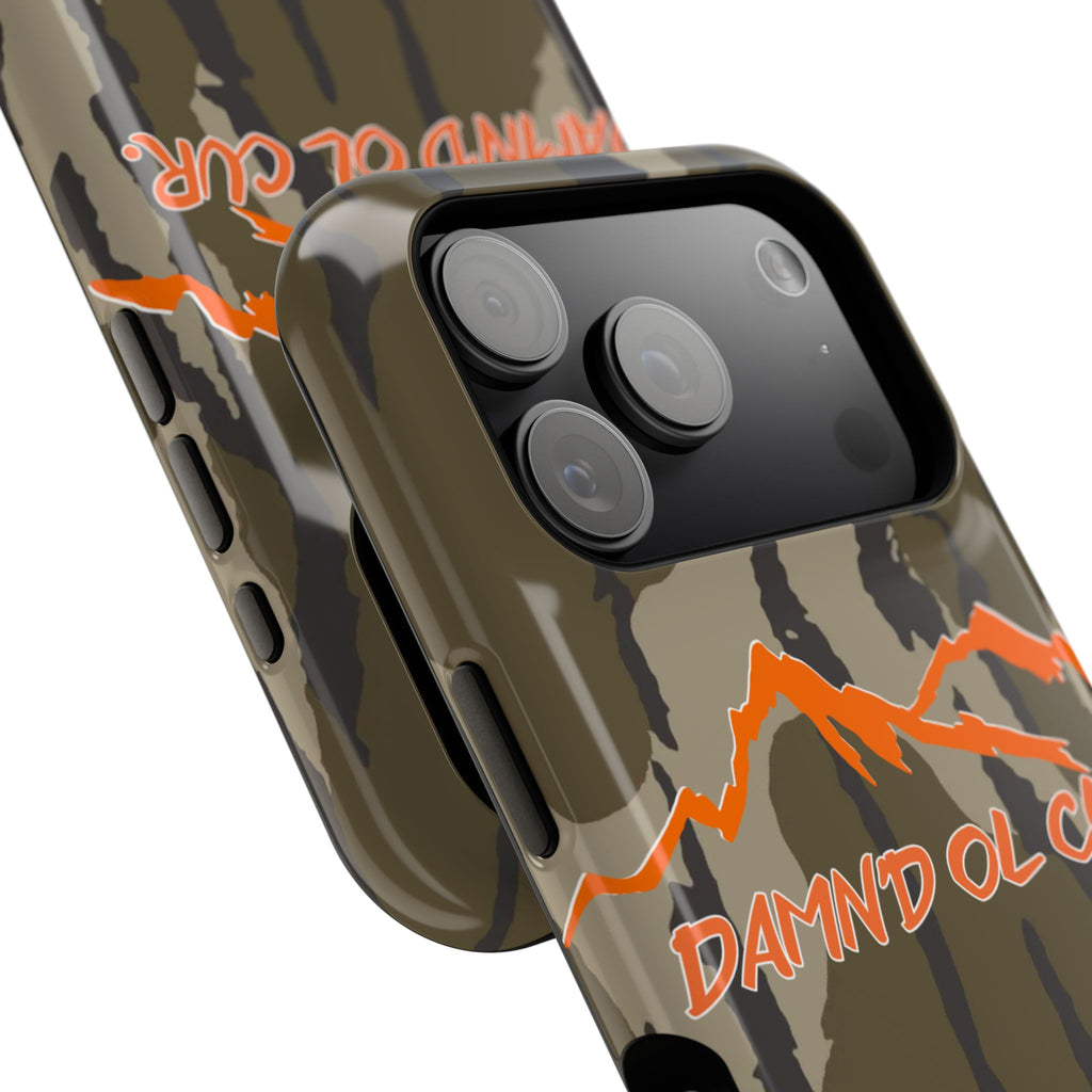 Camo Mountain Impact-Resistant Phone Case — 'Damn'd O'Clur' Outdoor Protective Cover