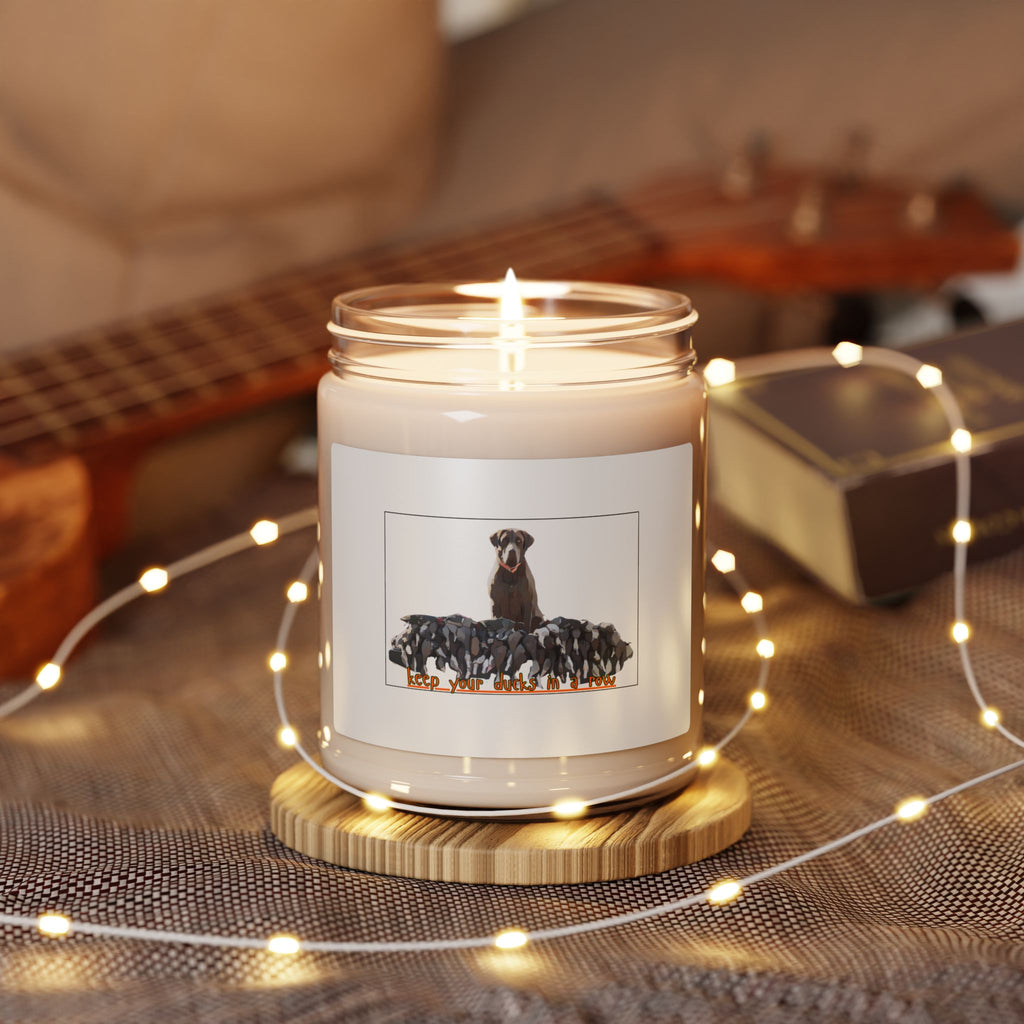 Soy Candle — 'keep your ducks in a row' Scented 9oz Jar