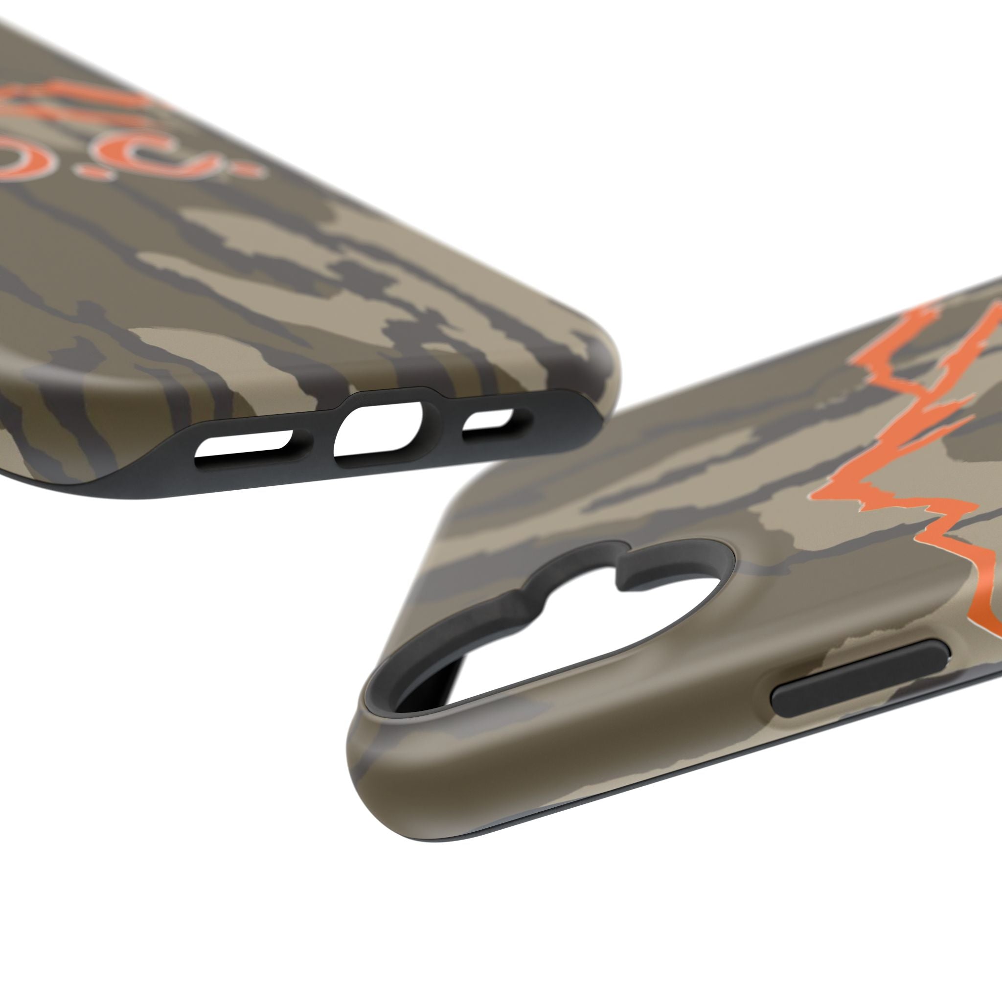 Camouflage Impact-Resistant Phone Case — D.O.C. Mountain Logo