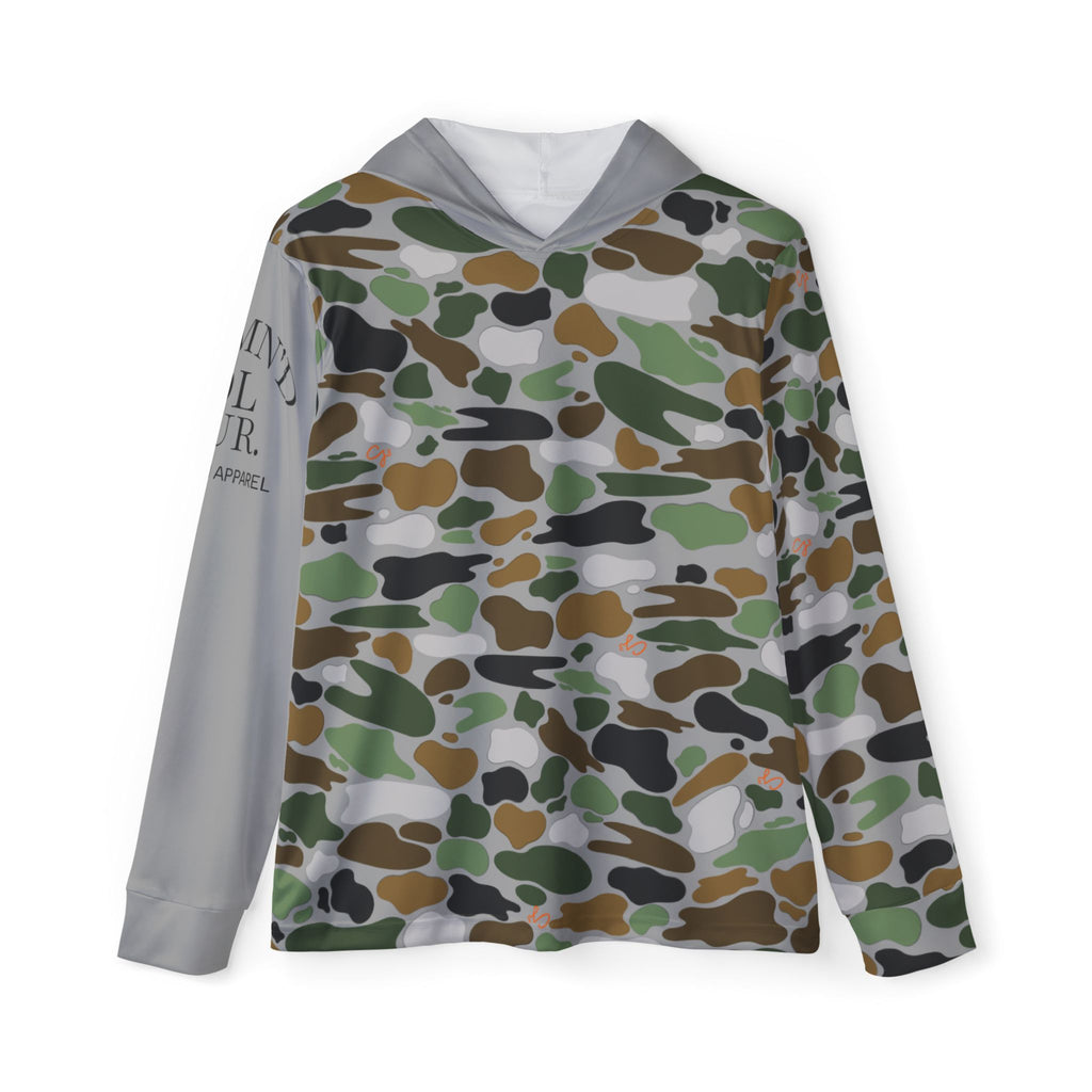 Camo Performance Warmup Hoodie - Men's Lightweight Athletic Pullover