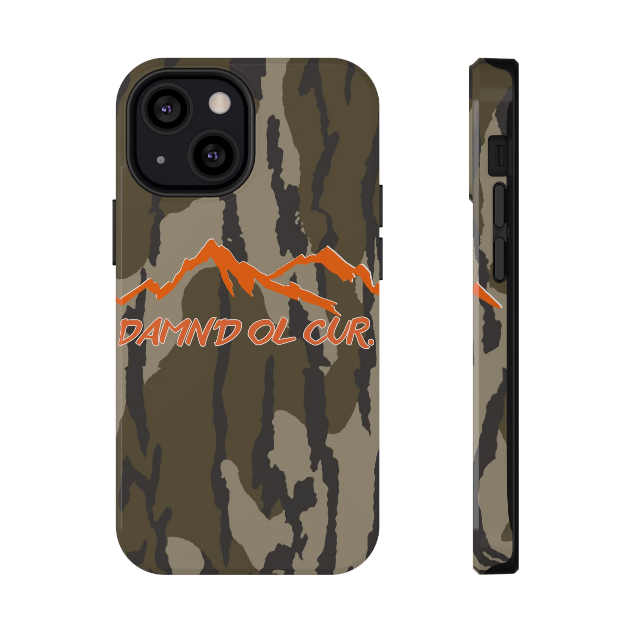 Camo Mountain Impact-Resistant Phone Case — 'Damn'd O'Clur' Outdoor Protective Cover