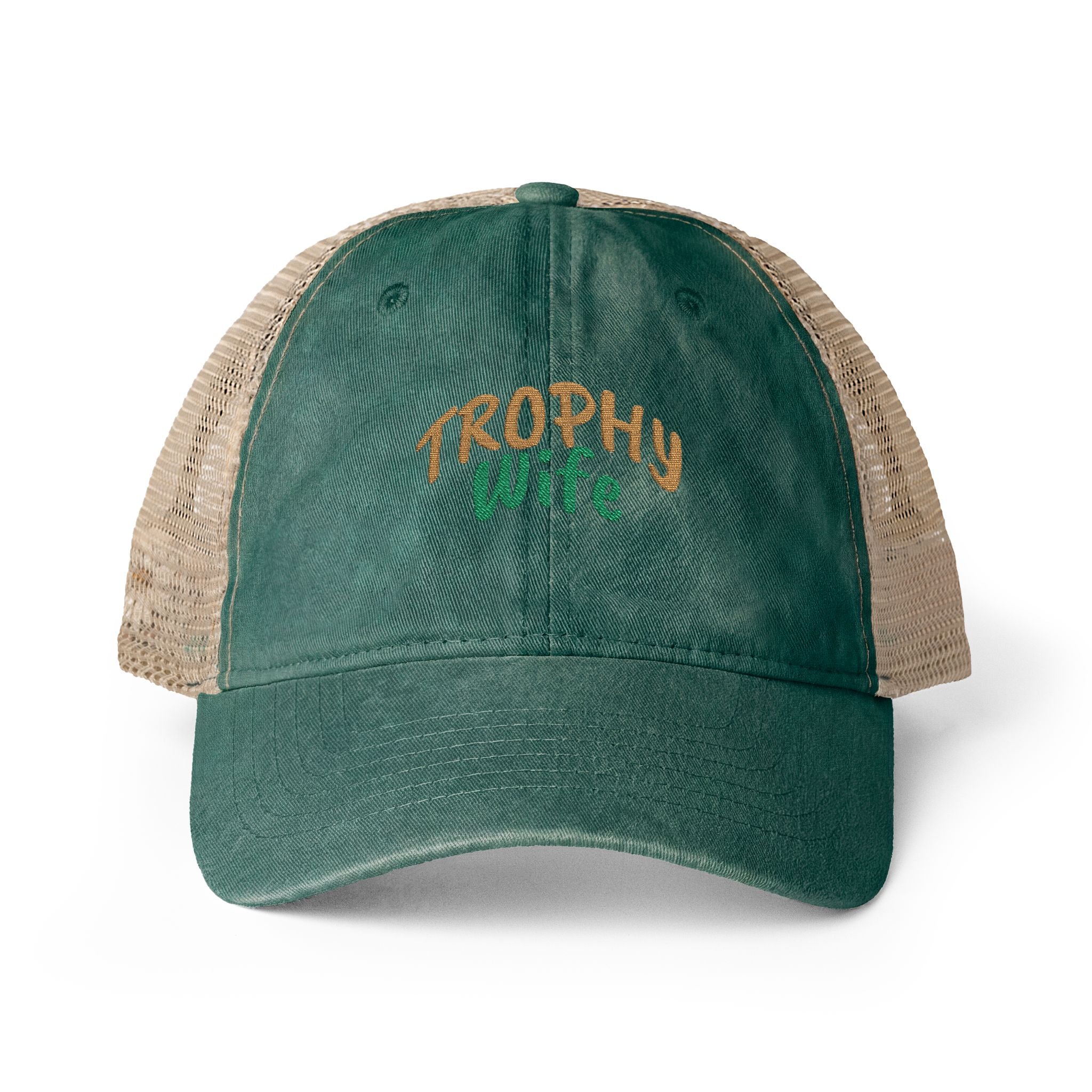 Women's Washed Mesh-Back Cap