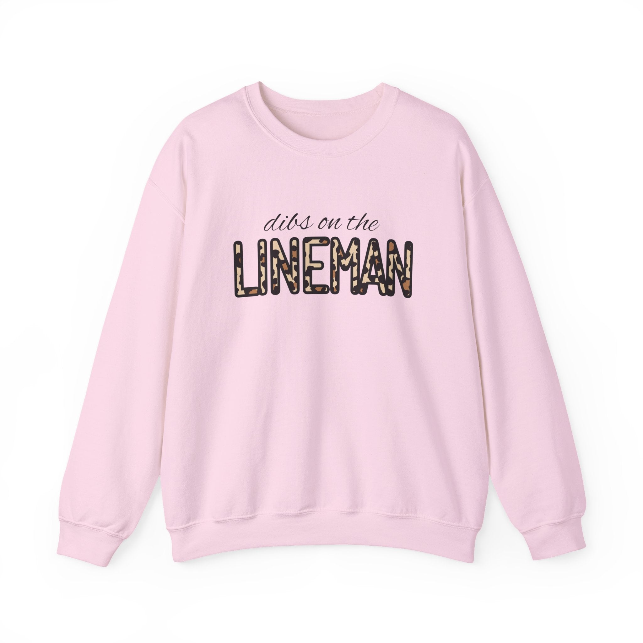 Dibs on the Lineman Crewneck Sweatshirt — Lineman Appreciation Pullover