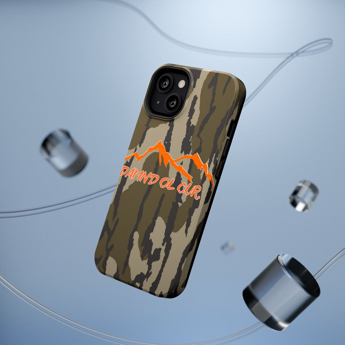 Camo Mountain Impact-Resistant Phone Case — 'Damn'd O'Clur' Outdoor Protective Cover