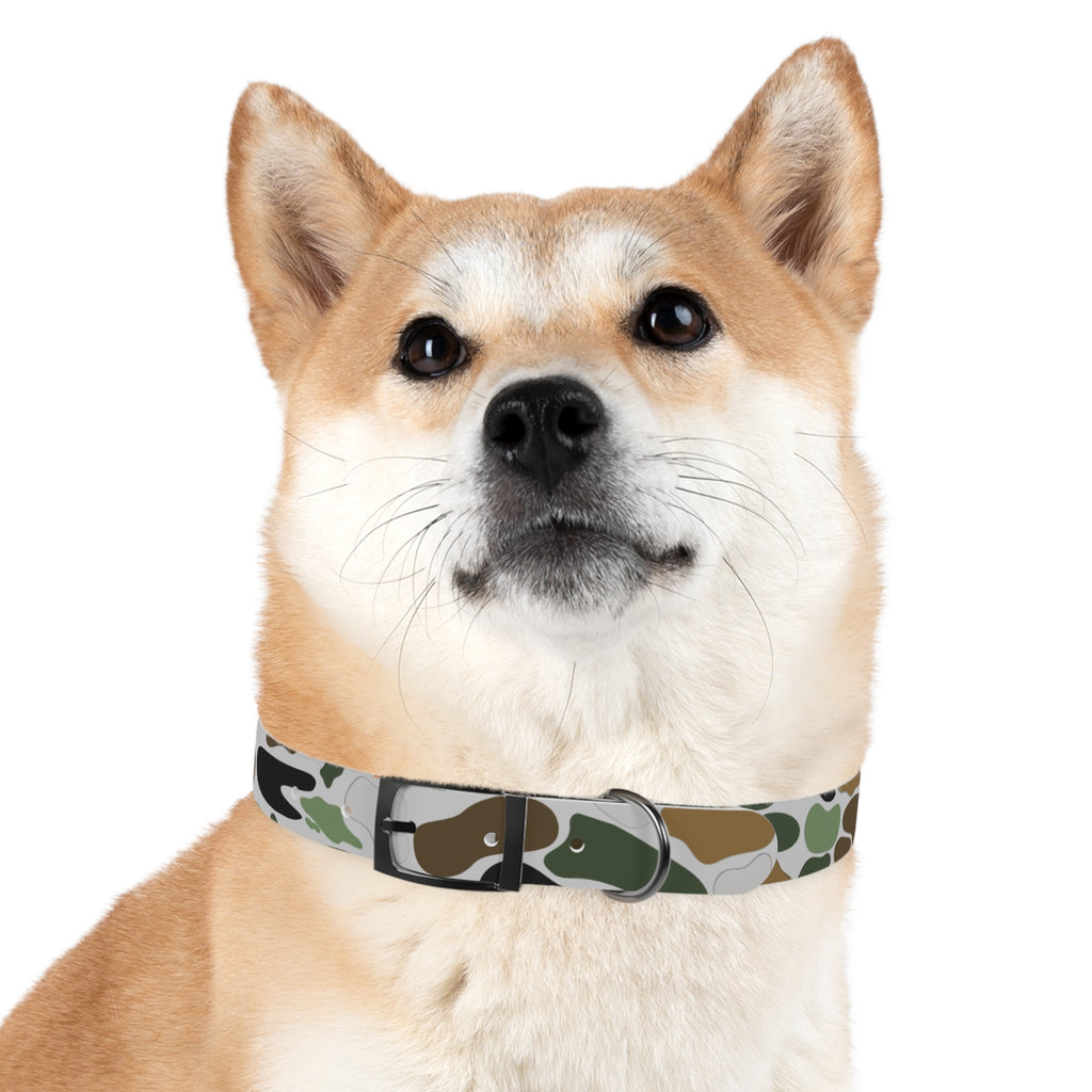 Camouflage Pattern Dog Collar —  Camo Pet Collar for Small & Large Dogs