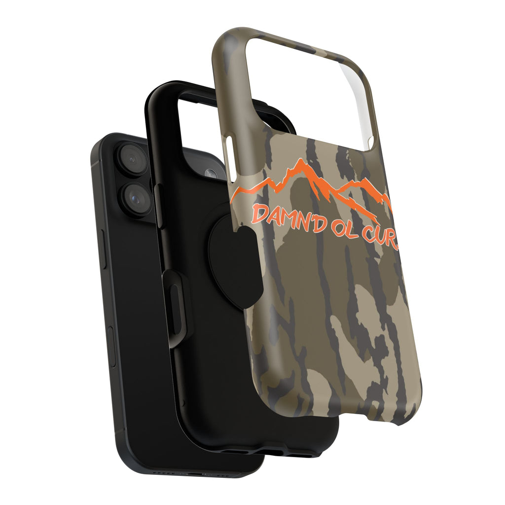 Camo Mountain Impact-Resistant Phone Case — 'Damn'd O'Clur' Outdoor Protective Cover