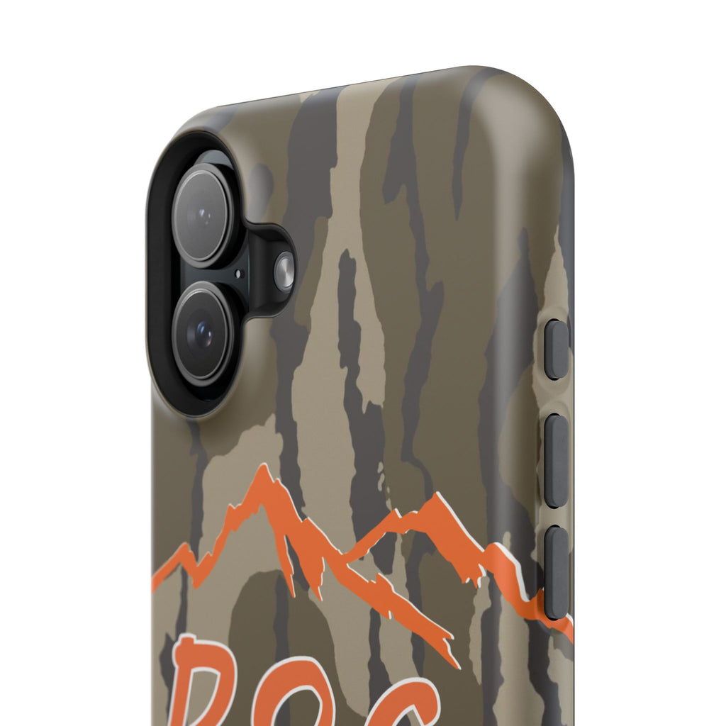 Camouflage Impact-Resistant Phone Case — D.O.C. Mountain Logo