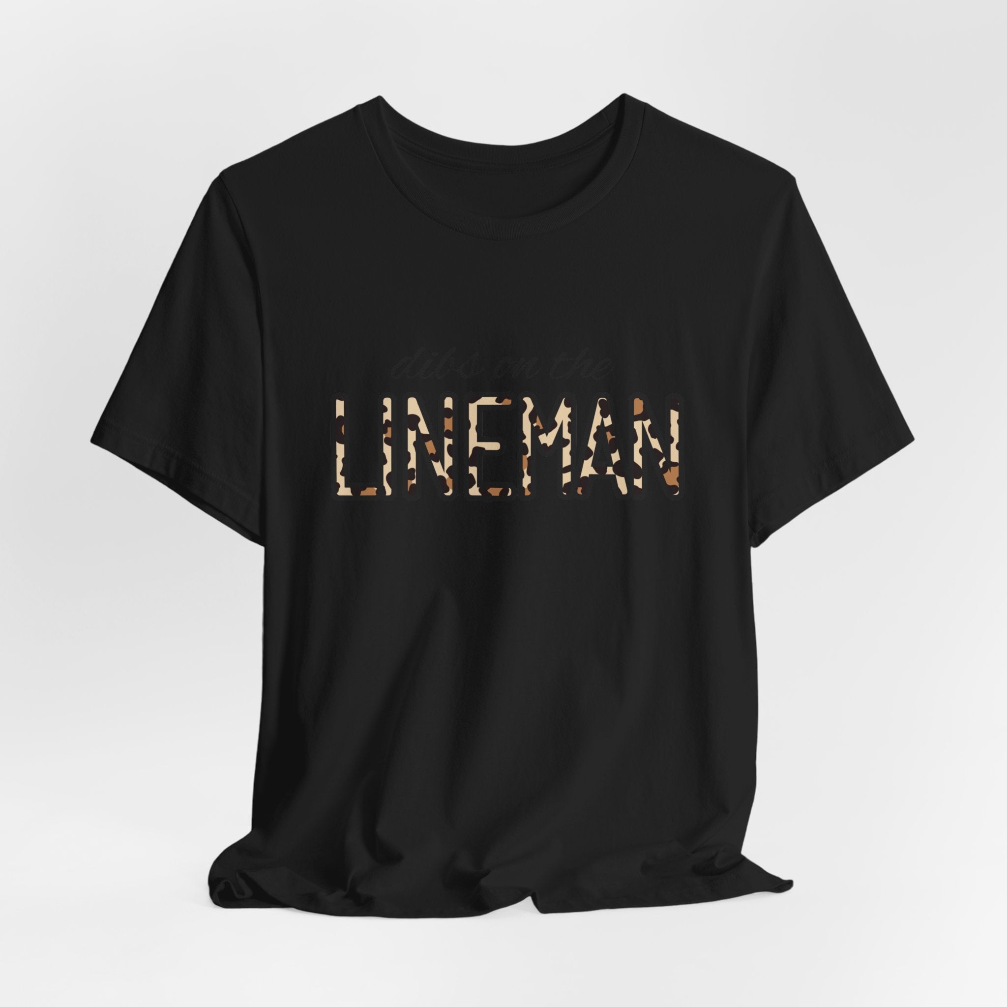 Dibs on the Lineman T-Shirt — Football Lineman Crew Tee