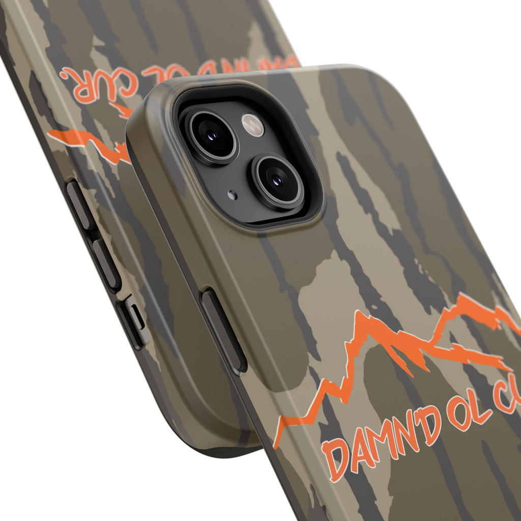Camo Mountain Impact-Resistant Phone Case — 'Damn'd O'Clur' Outdoor Protective Cover