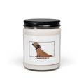 Dog Lover Soy Candle — 'Damn'd Ol' Cur on' 9oz Scented Jar