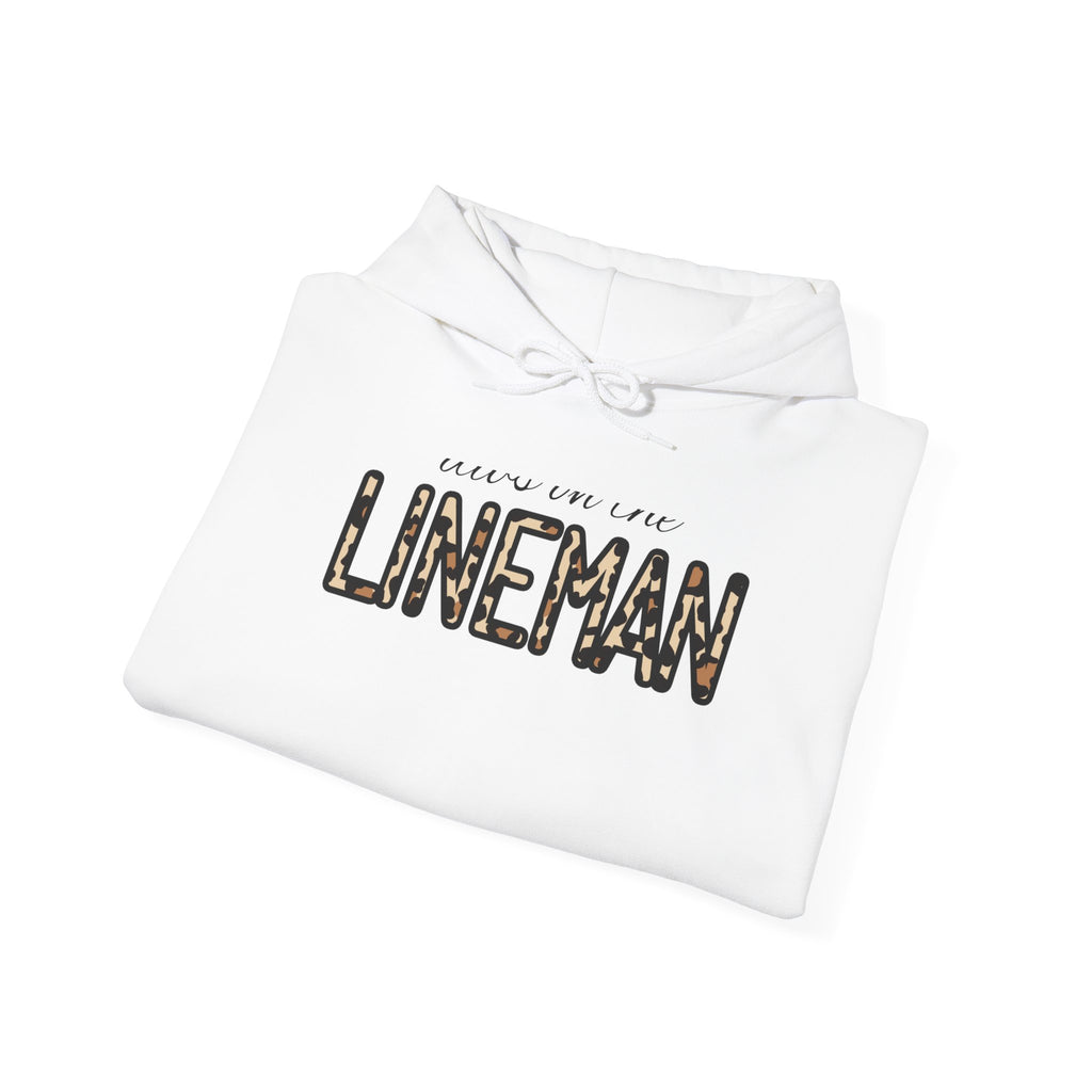 Lineman Hoodie – "dibs on the Lineman" Graphic Pullover