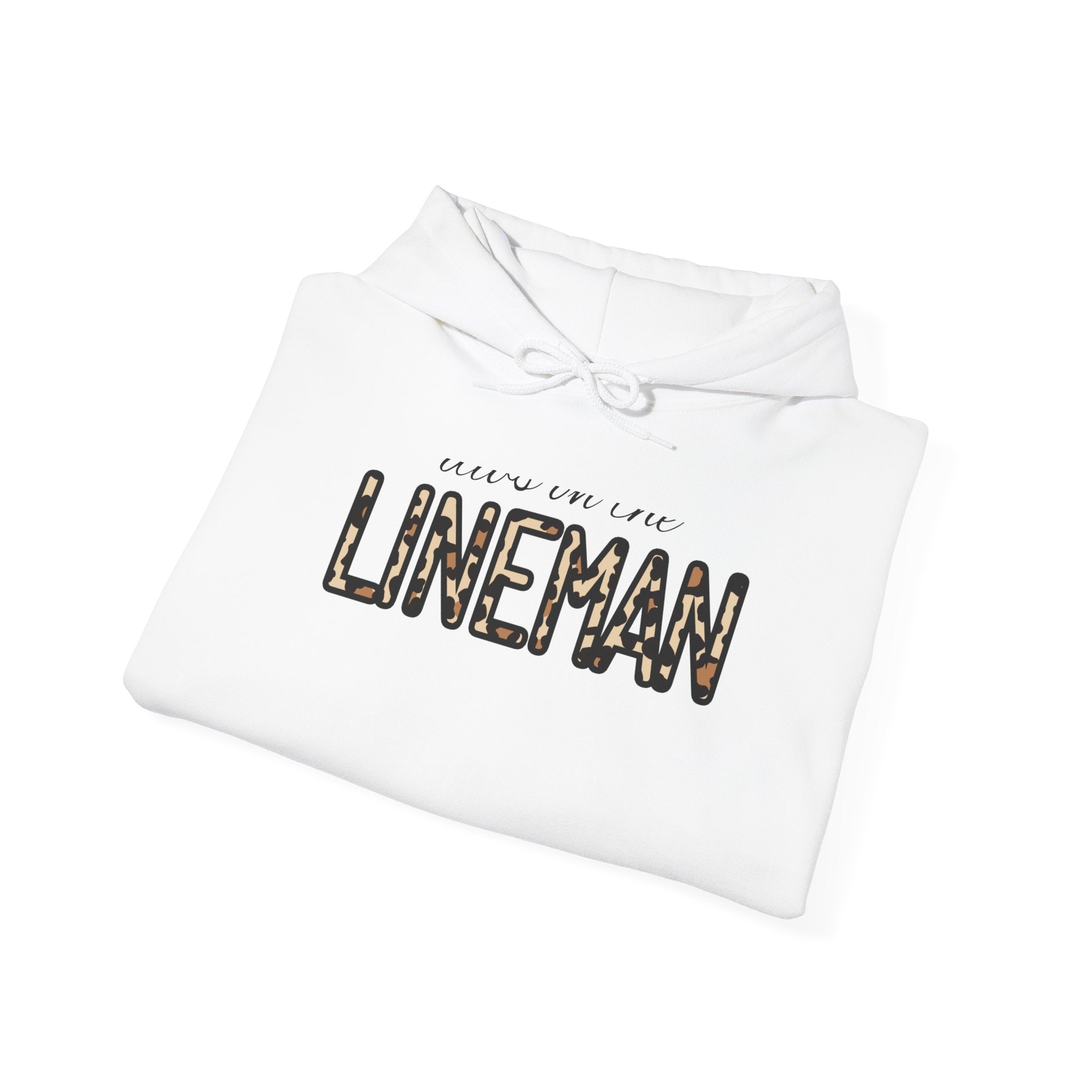 Lineman Hoodie – "dibs on the Lineman" Graphic Pullover
