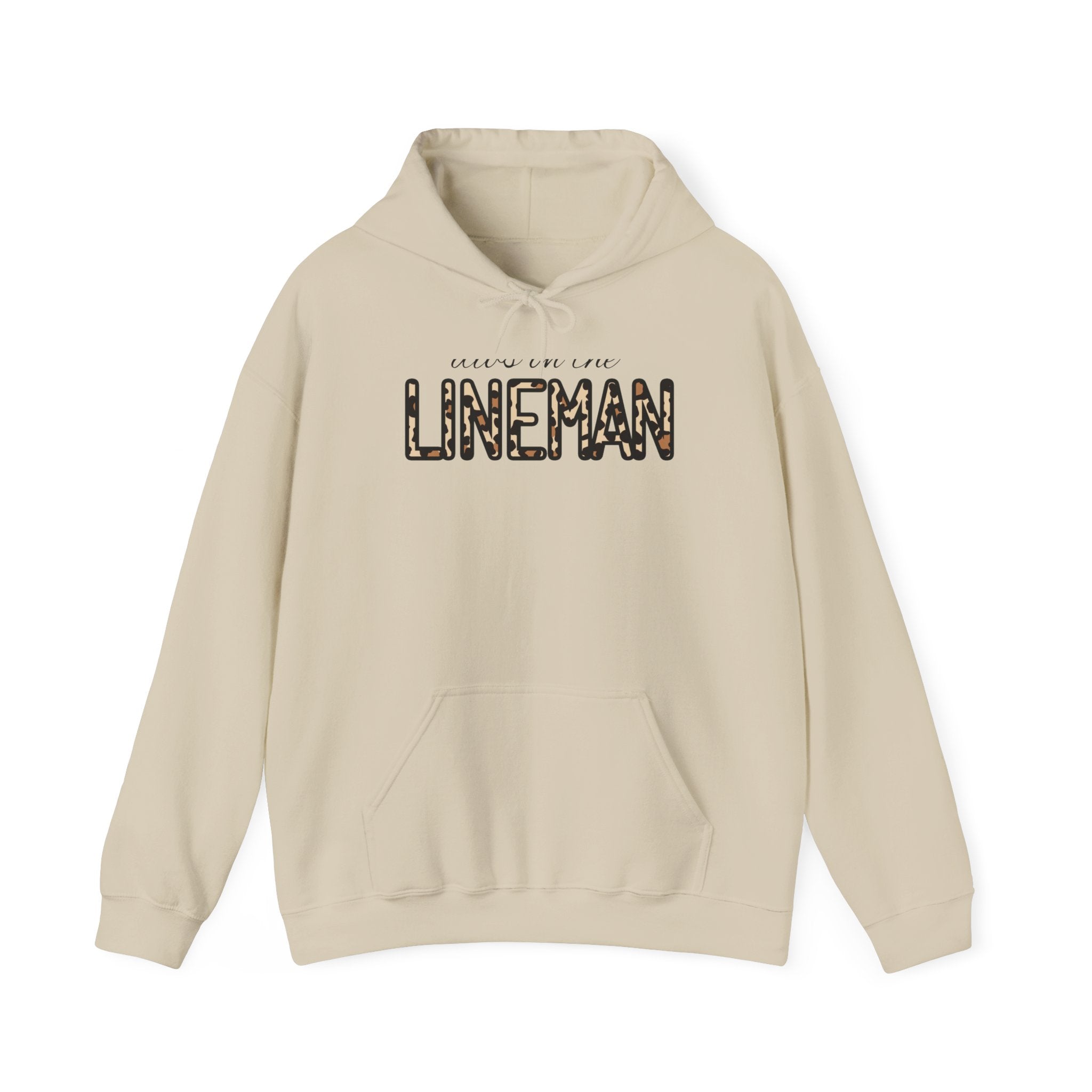 Lineman Hoodie – "dibs on the Lineman" Graphic Pullover