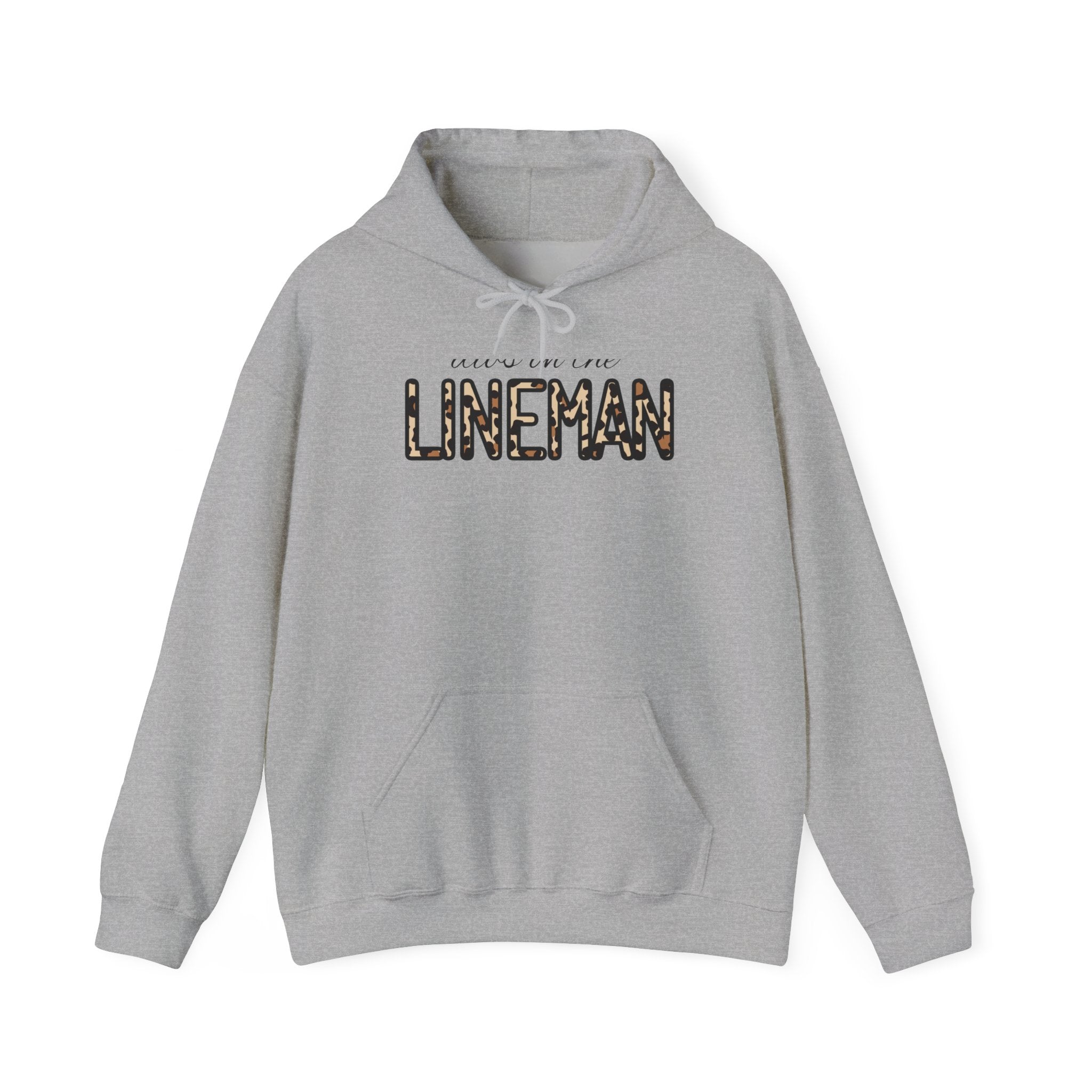 Lineman Hoodie – "dibs on the Lineman" Graphic Pullover