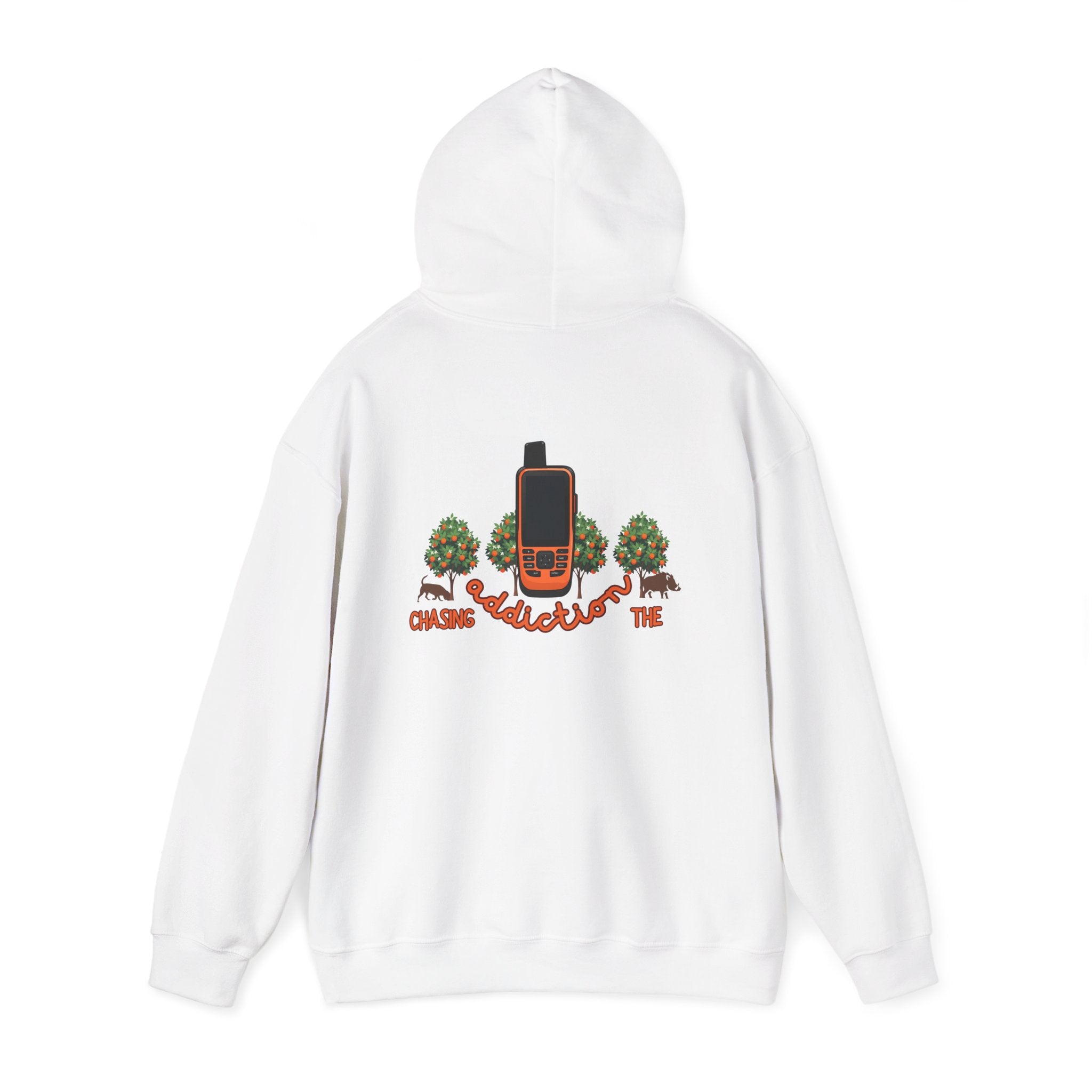 Tree Emblem Hoodie - Tiny Green Tree with DAC Text Chest Logo