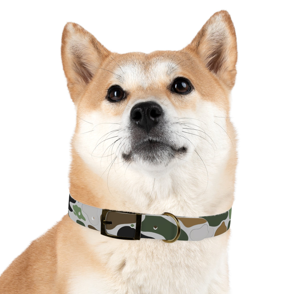 Camouflage Pattern Dog Collar —  Camo Pet Collar for Small & Large Dogs