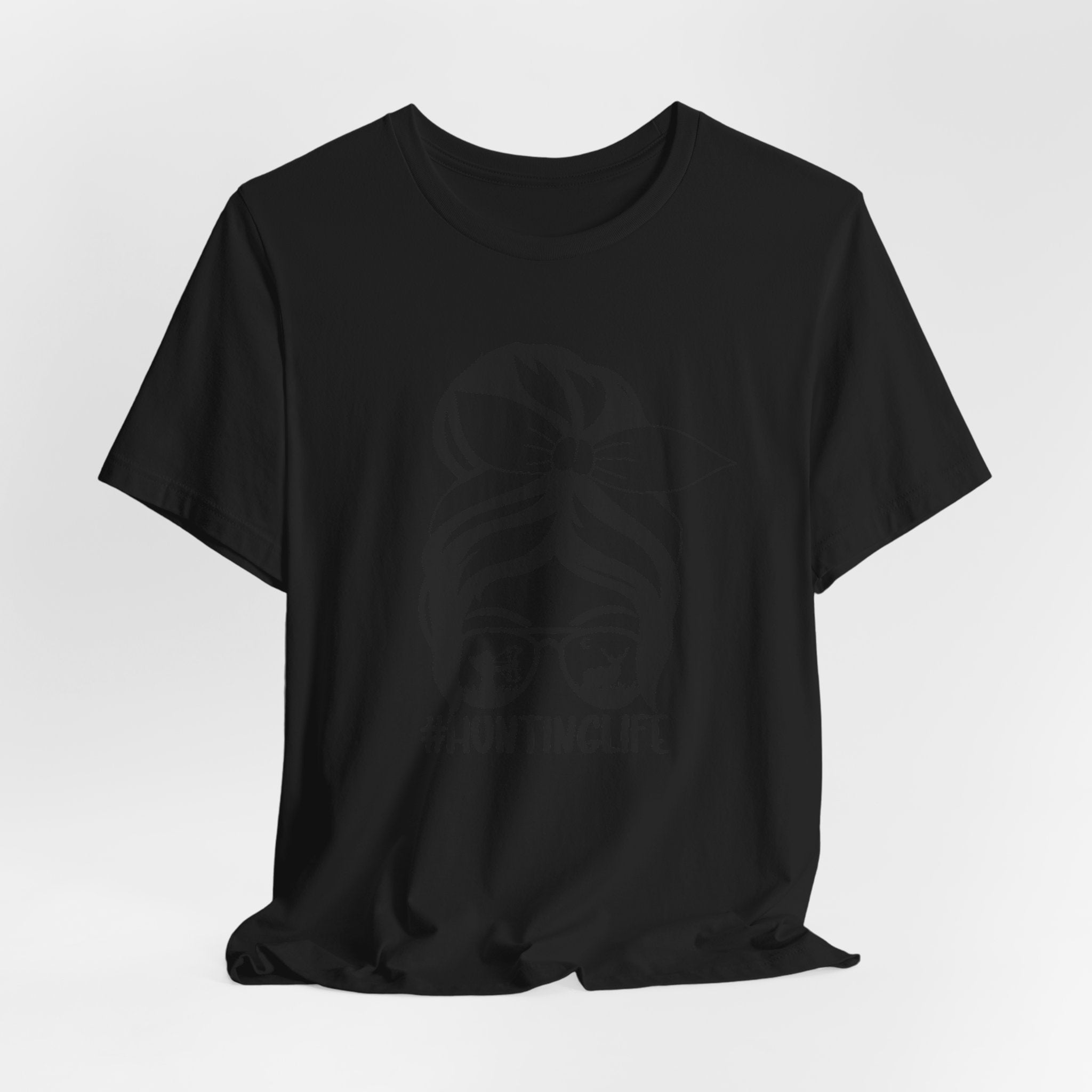 Hunting Life Graphic Tee — Bandana Bun & Sunglasses #HuntingLife Shirt