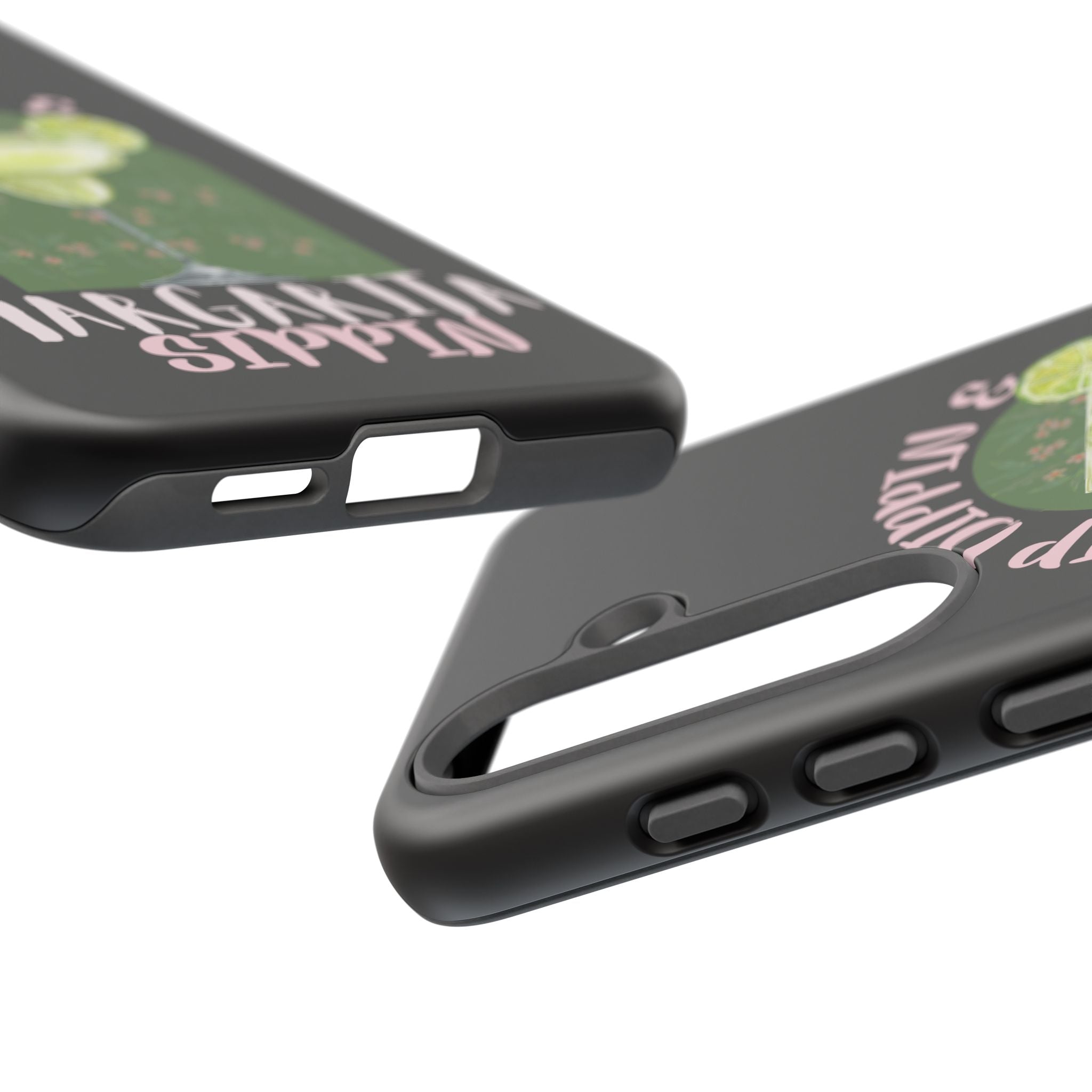 Margarita Sippin' Phone Case – 'Chip Dippin & Margarita Sippin' Cocktail Graphic