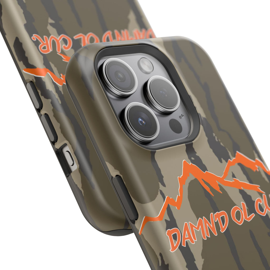 Camo Mountain Impact-Resistant Phone Case — 'Damn'd O'Clur' Outdoor Protective Cover