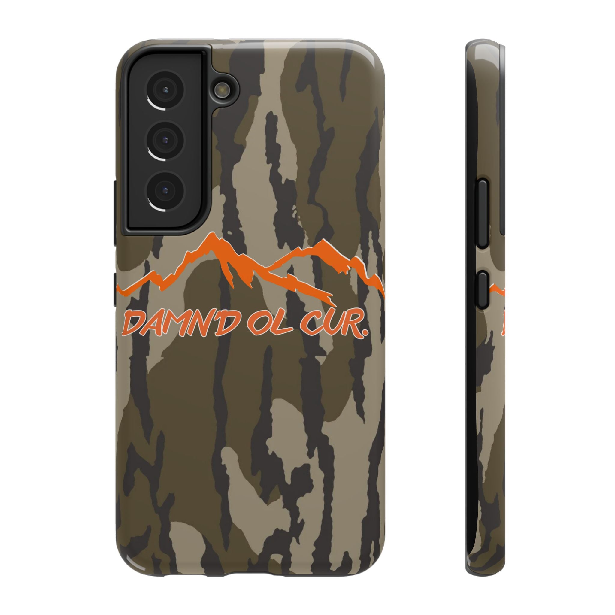 Camo Mountain Impact-Resistant Phone Case — 'Damn'd O'Clur' Outdoor Protective Cover