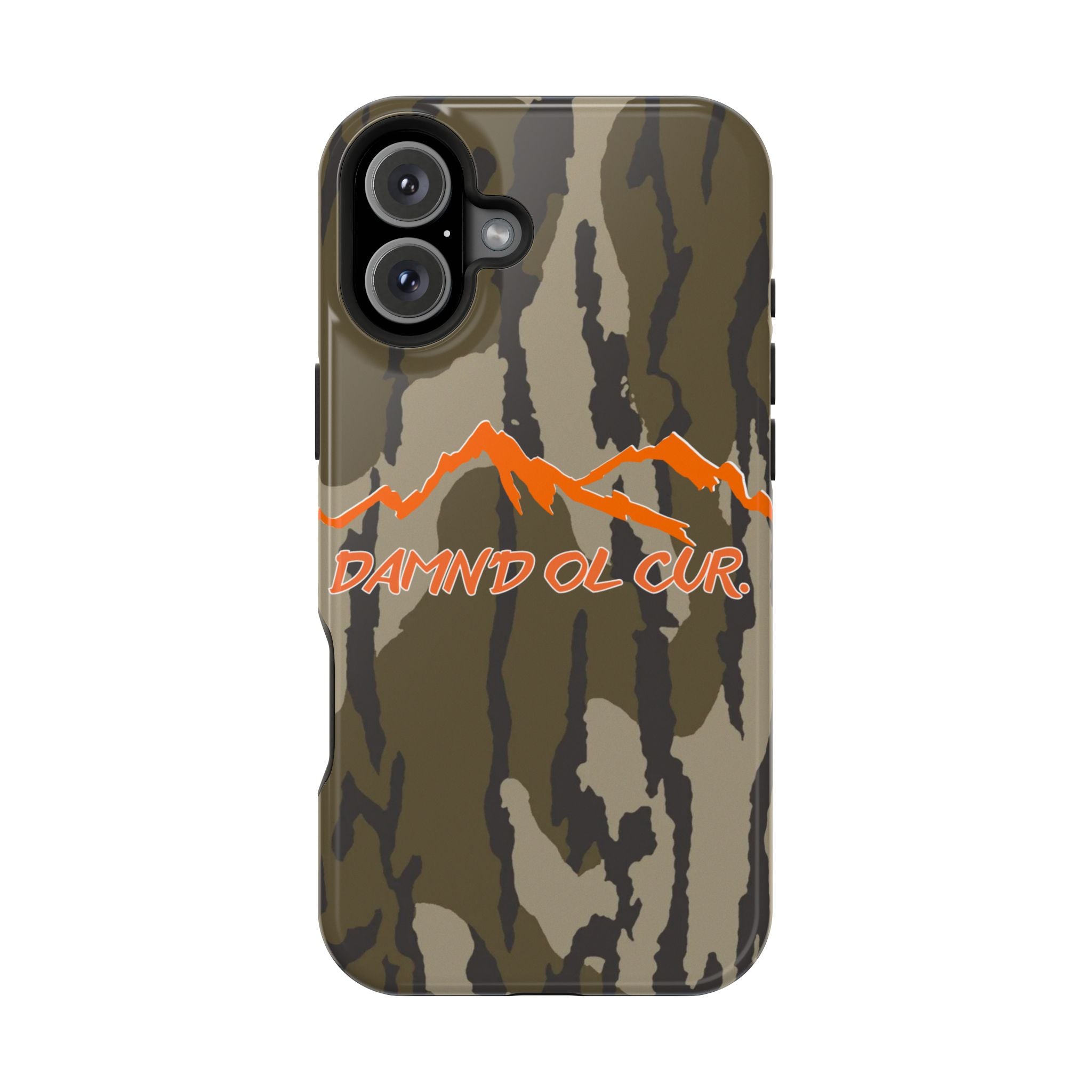 Camo Mountain Impact-Resistant Phone Case — 'Damn'd O'Clur' Outdoor Protective Cover