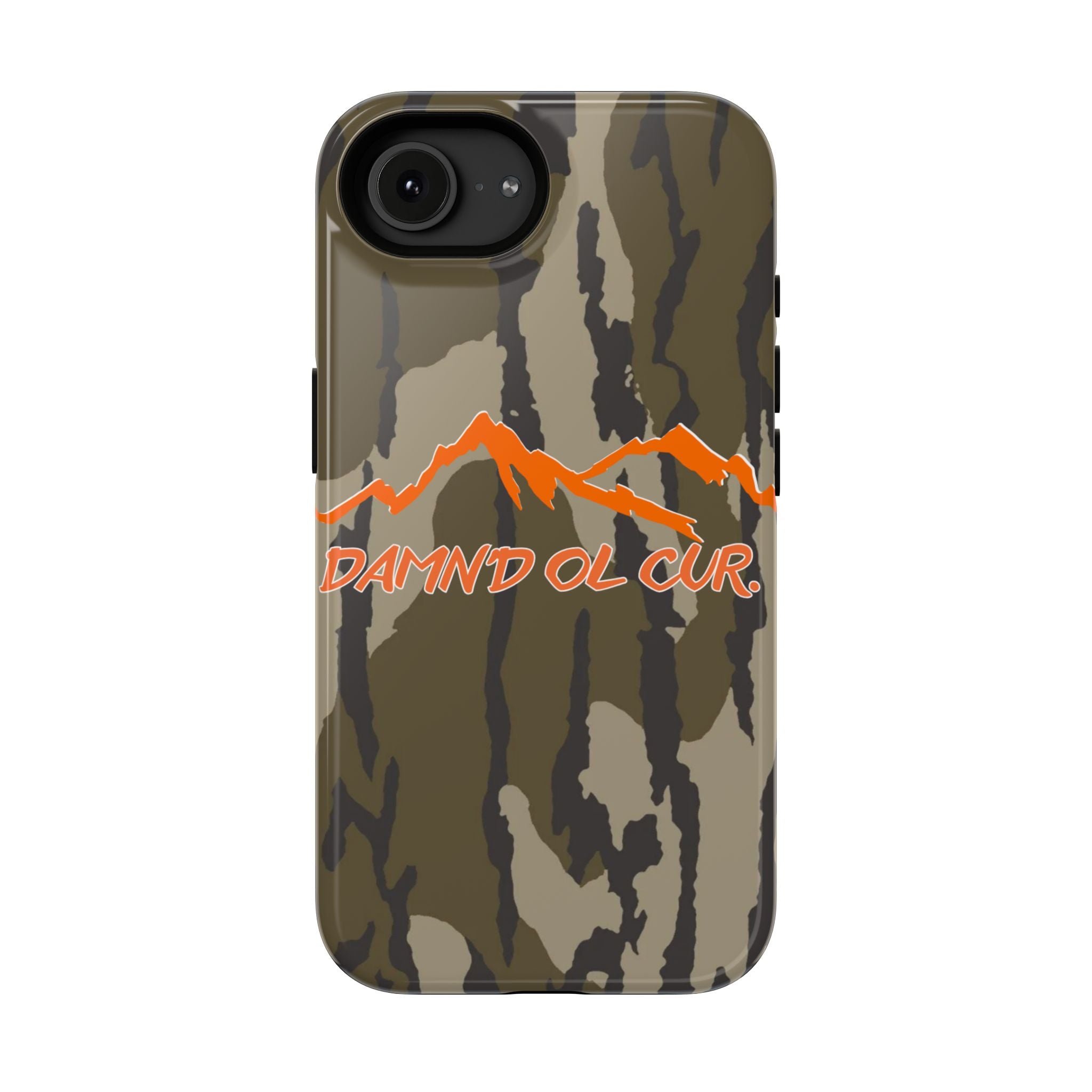 Camo Mountain Impact-Resistant Phone Case — 'Damn'd O'Clur' Outdoor Protective Cover